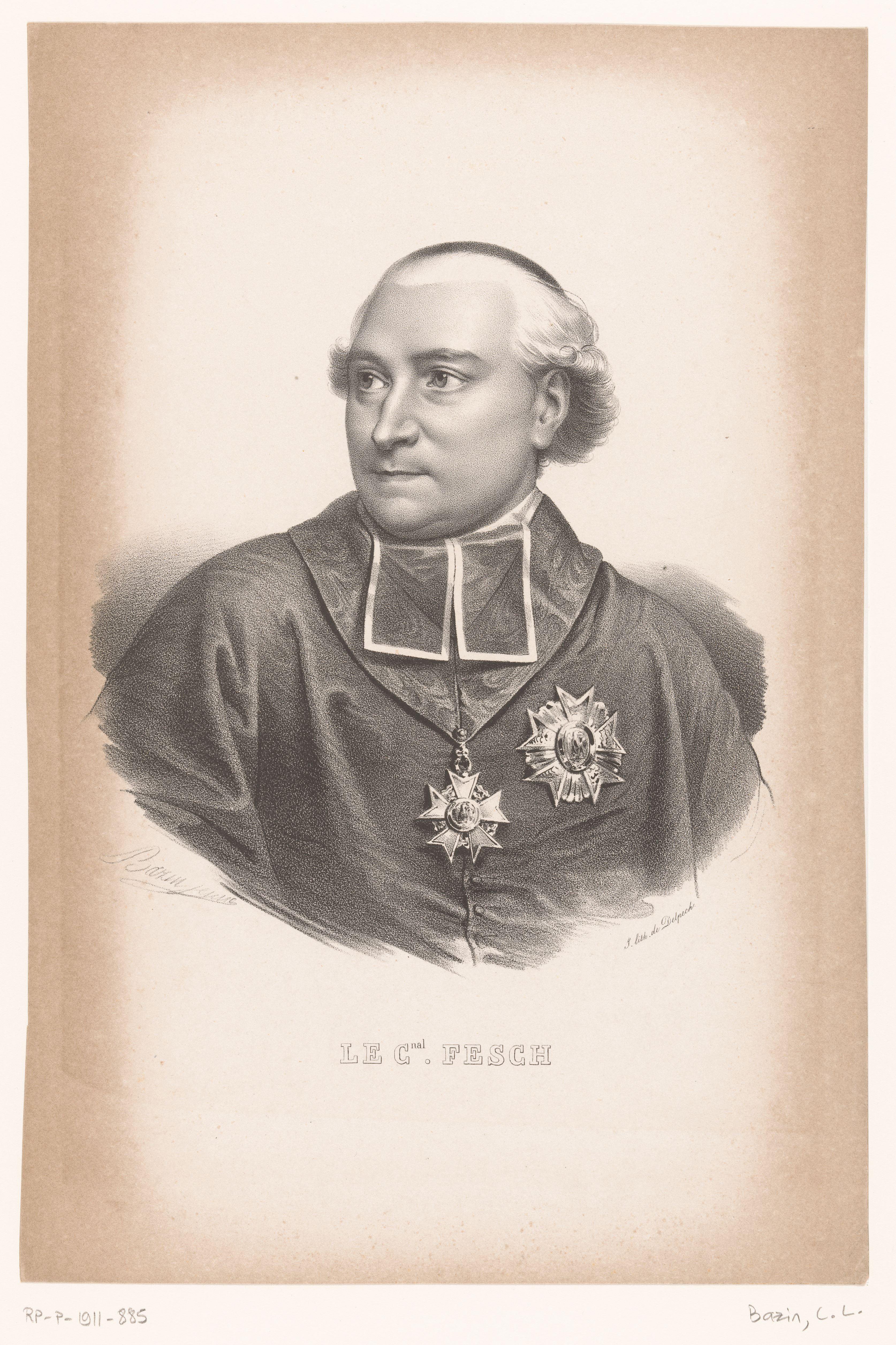 Portret van kardinaal Joseph Fesch