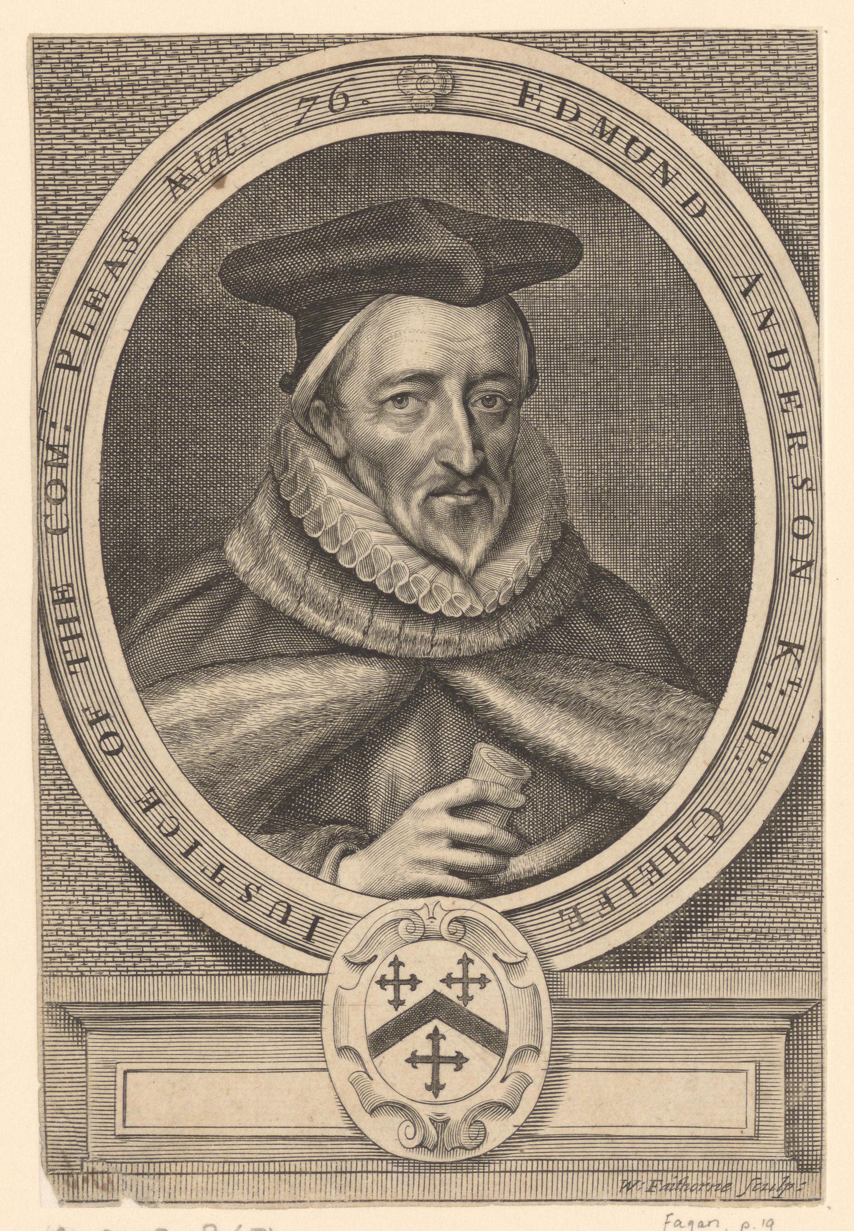 Portret van Edmund Anderson