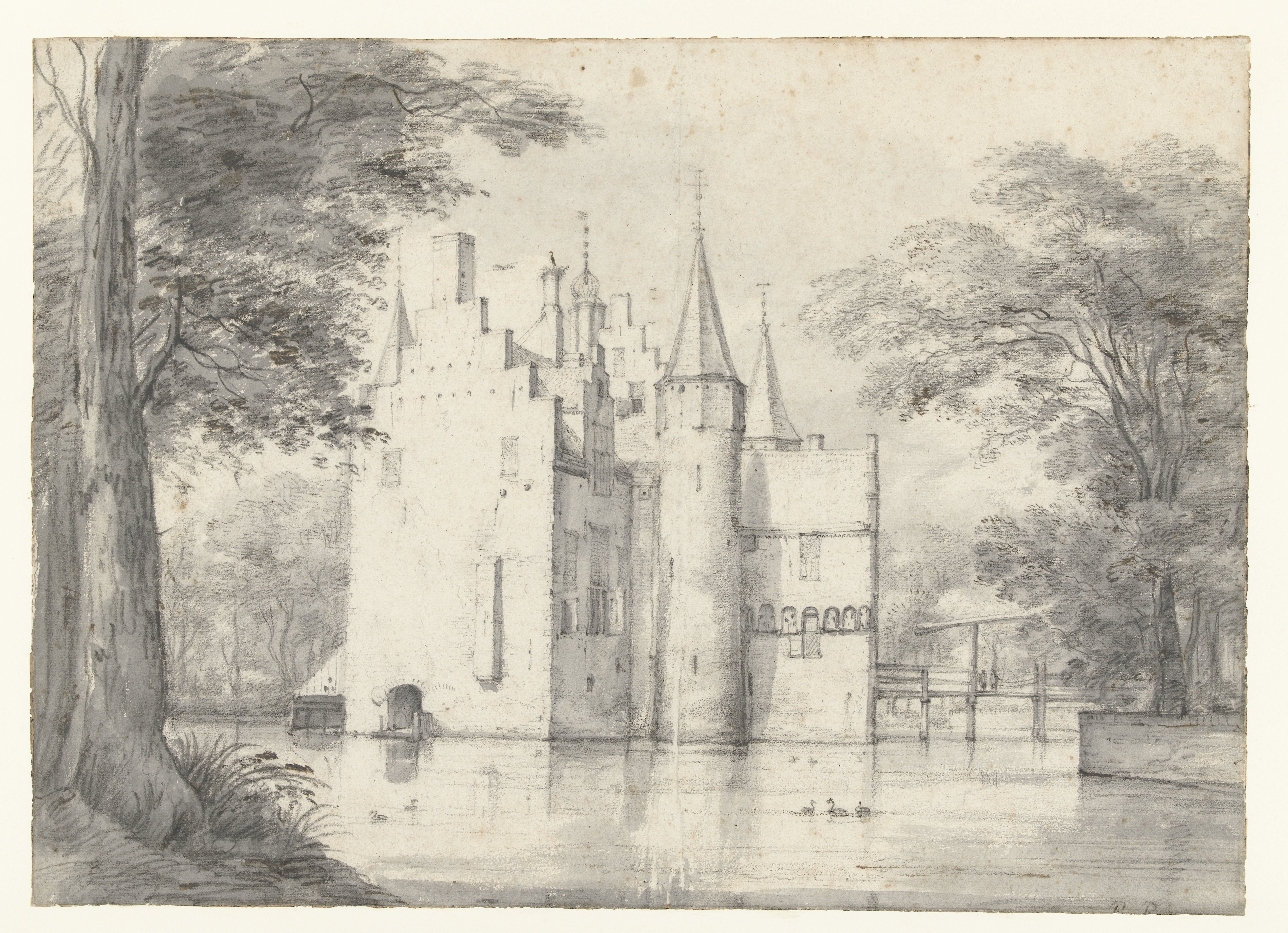 Huis Swieten vanuit het westen