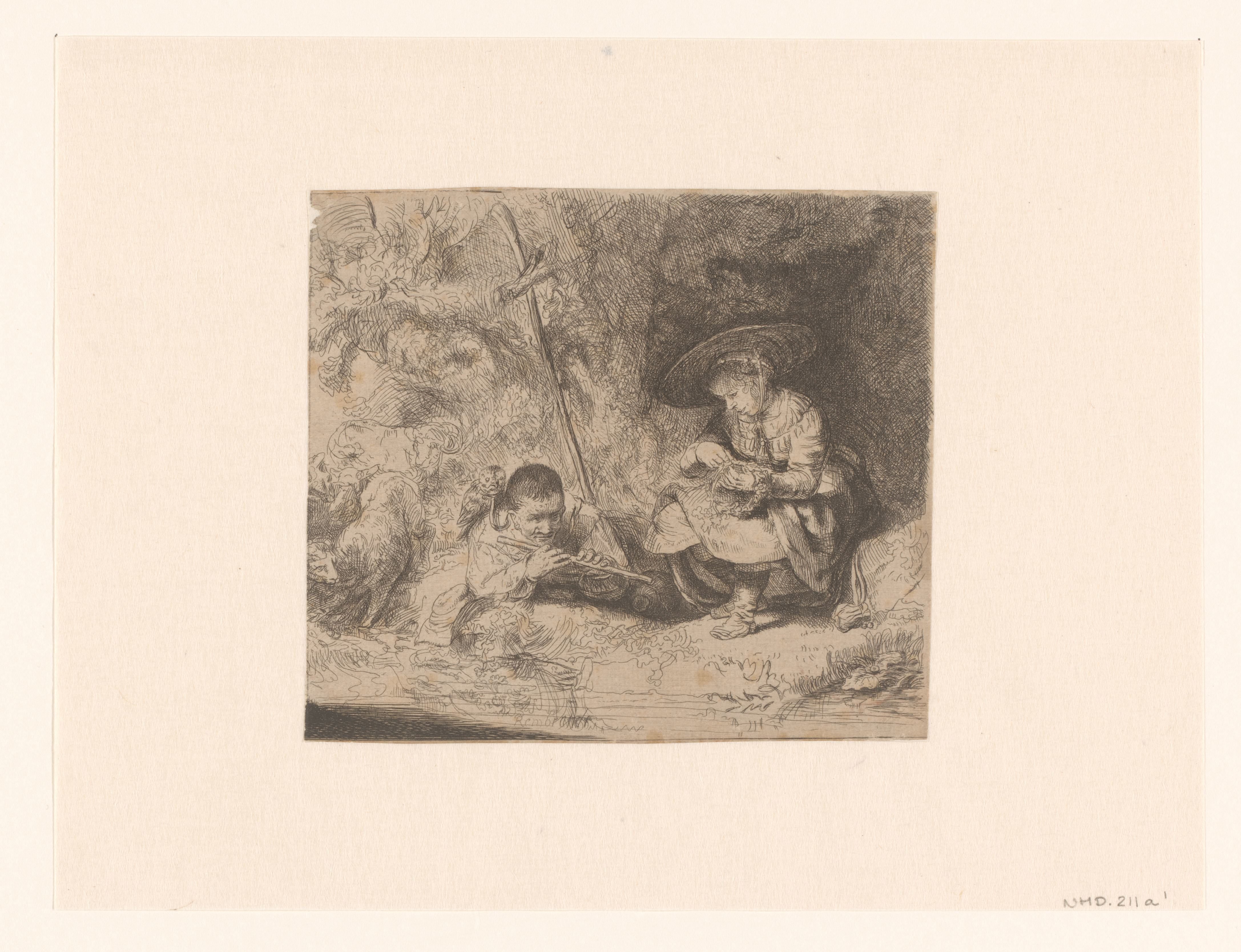 The flute player ('Het Uilenspiegeltje')