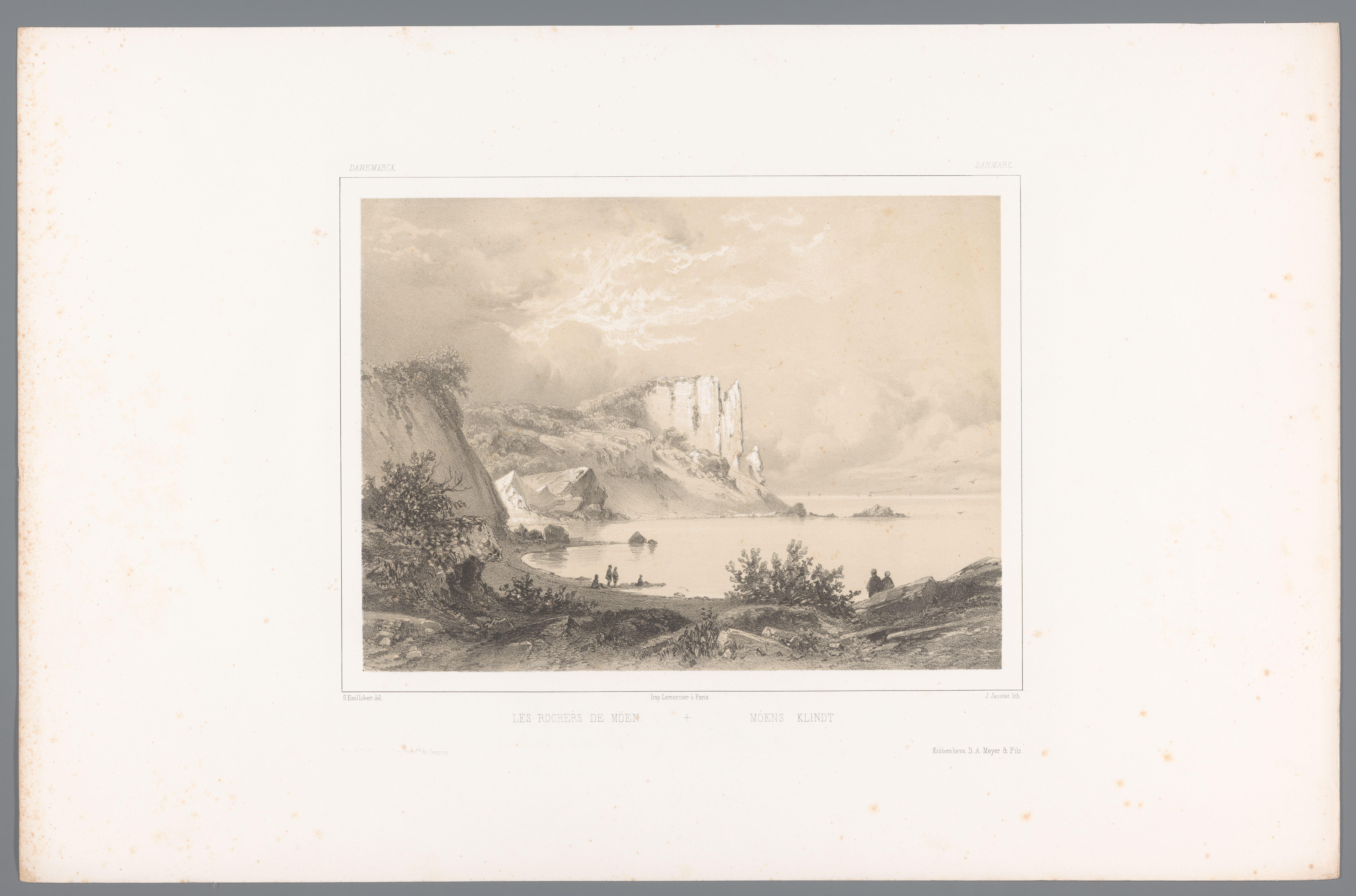 Zicht op de Møns Klint