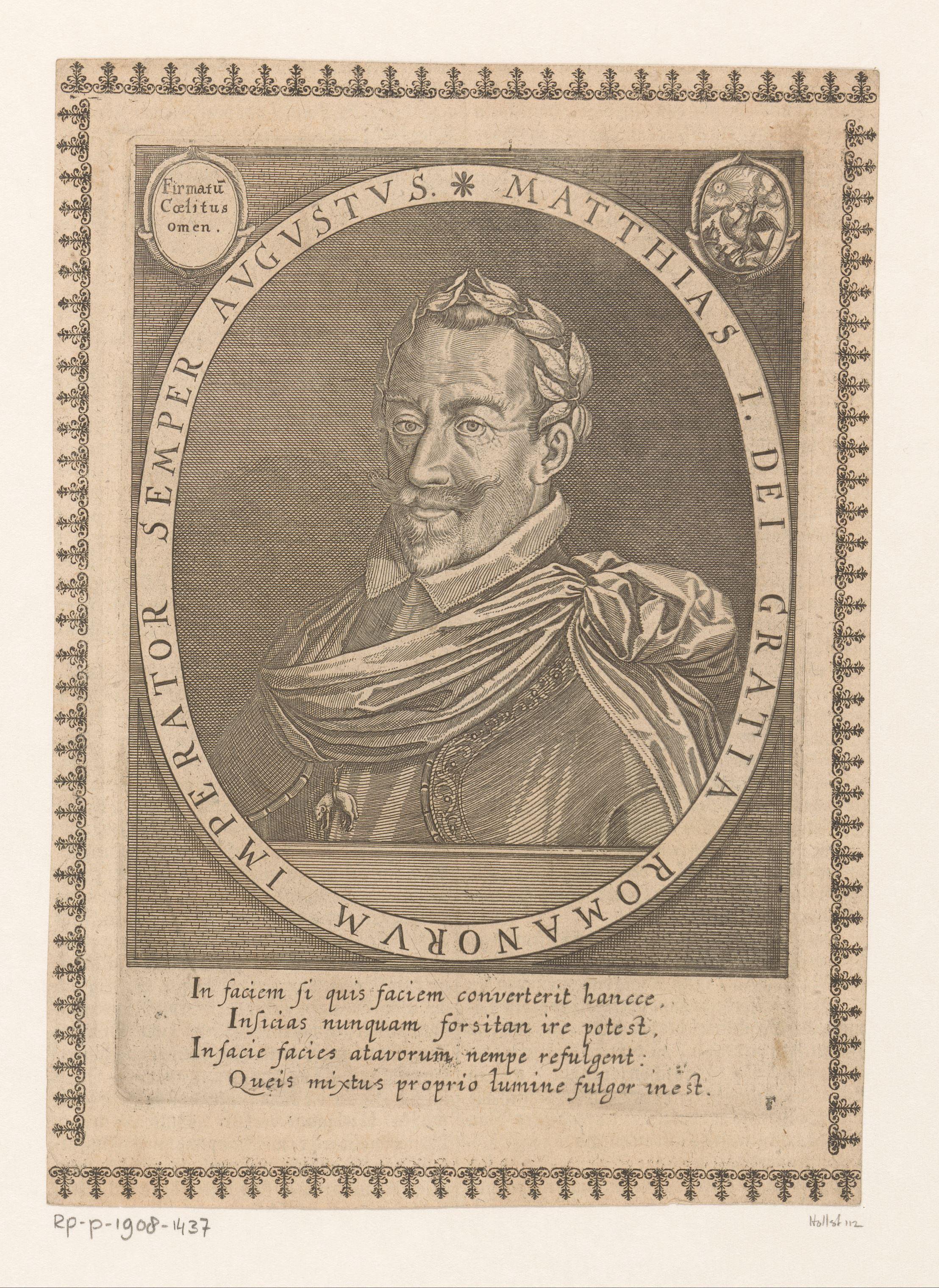 Portret van keizer Matthias
