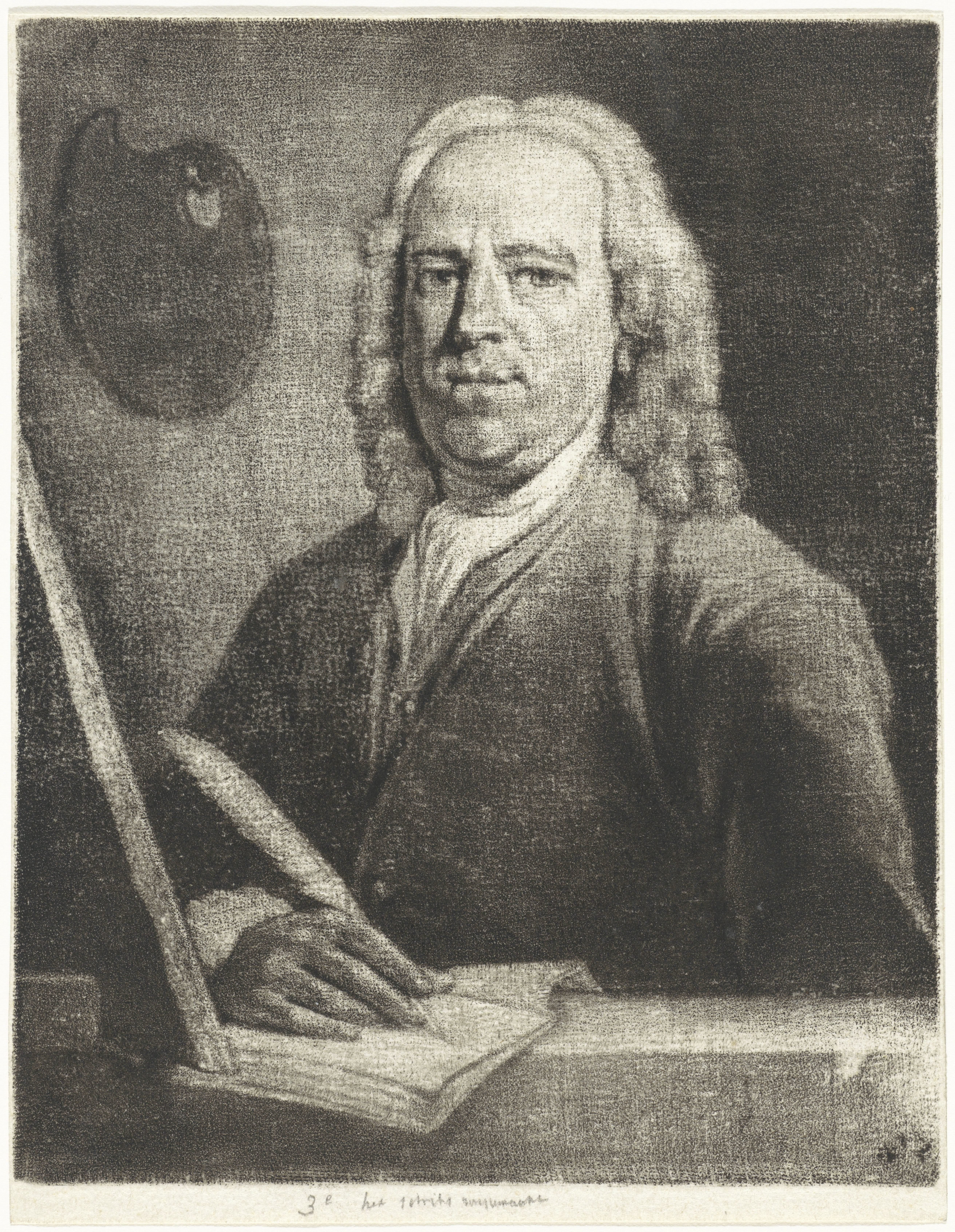 Portret van Gerard Hoet