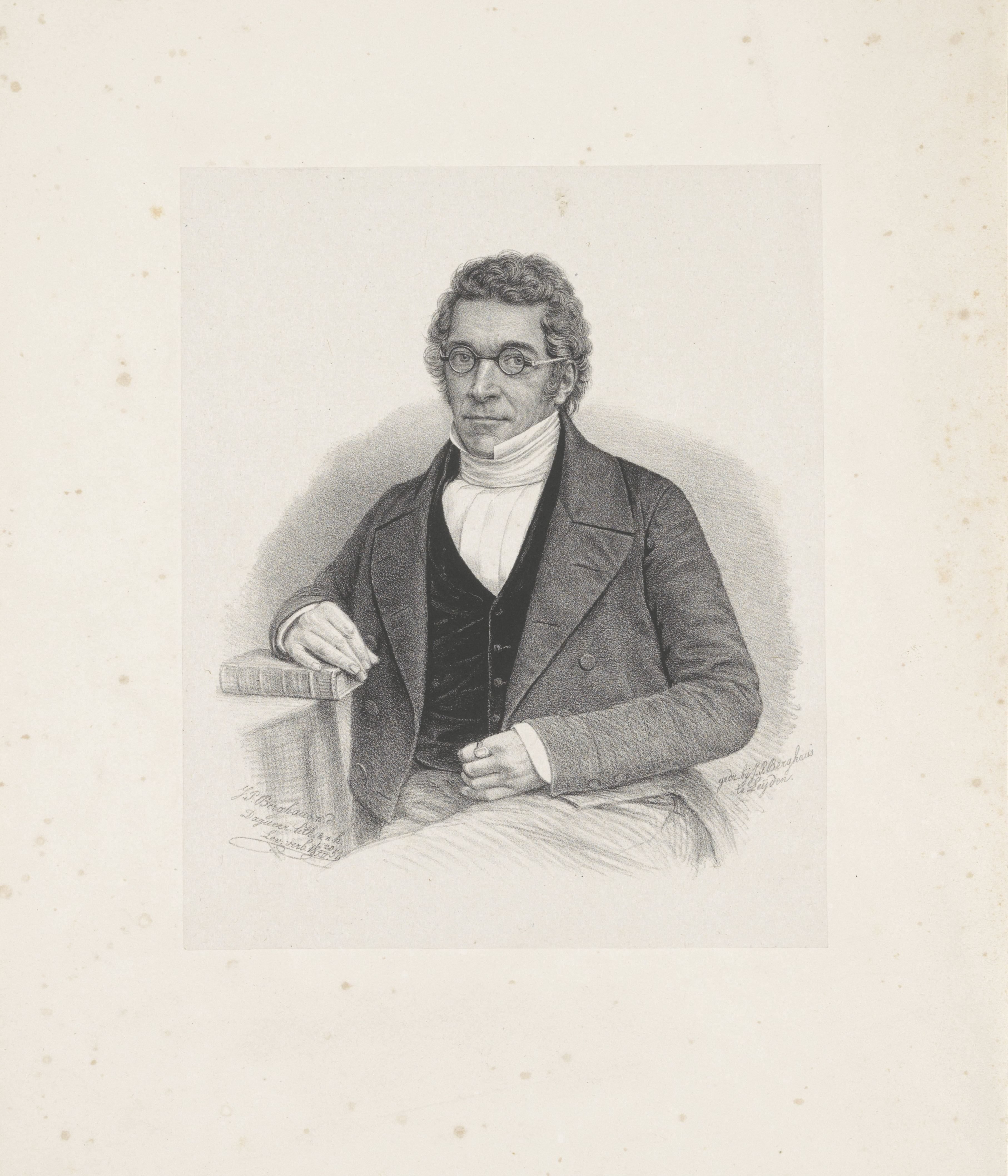 Portret van Abraham Capadose
