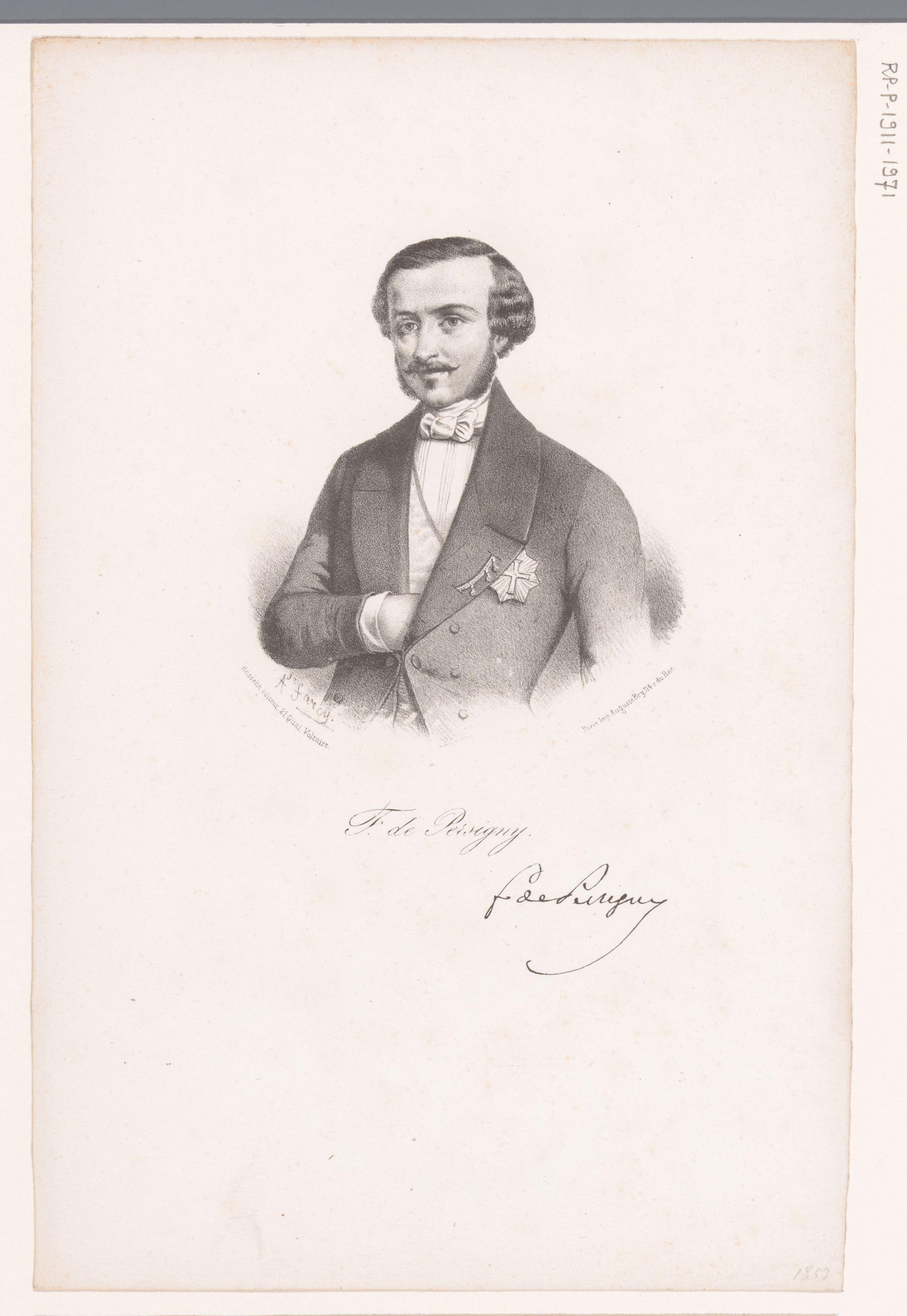 Portret van Victor de Persigny