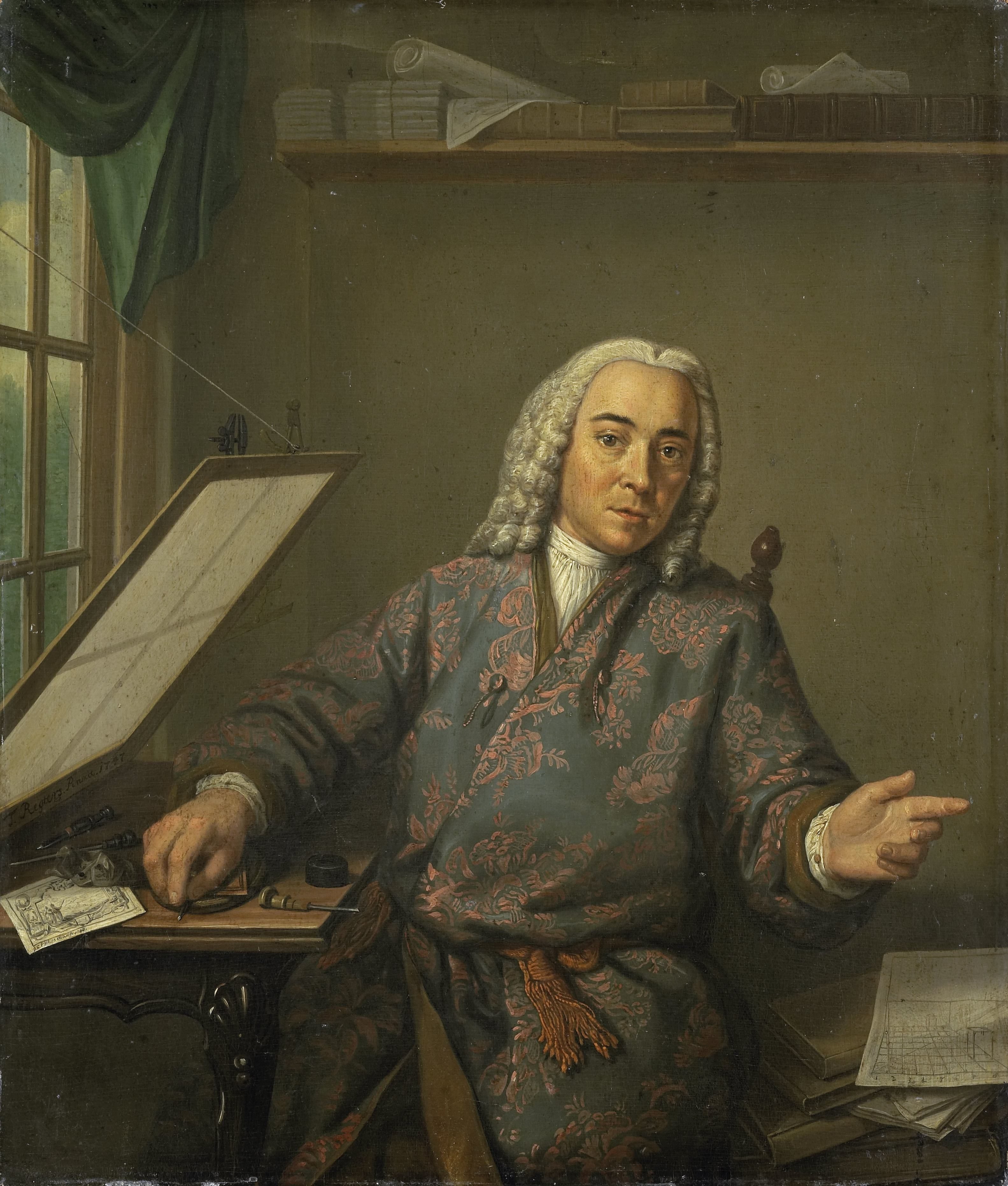 Portrait of the Engraver Jan Caspar Philips