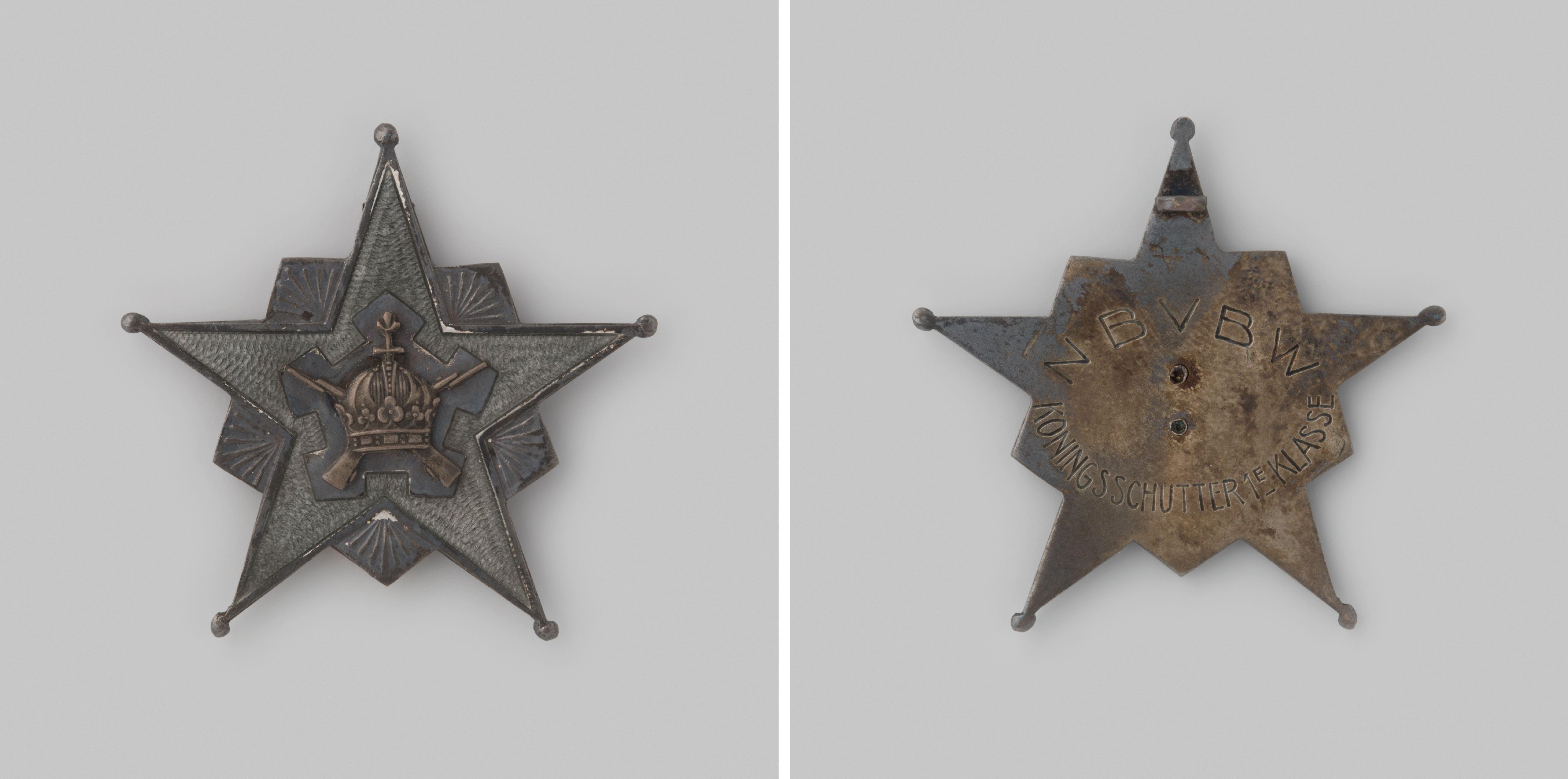 Kruis voor Koningsschutter van de Nederlandse Bond van Vrijwillige Burgerwachten, 1e klasse