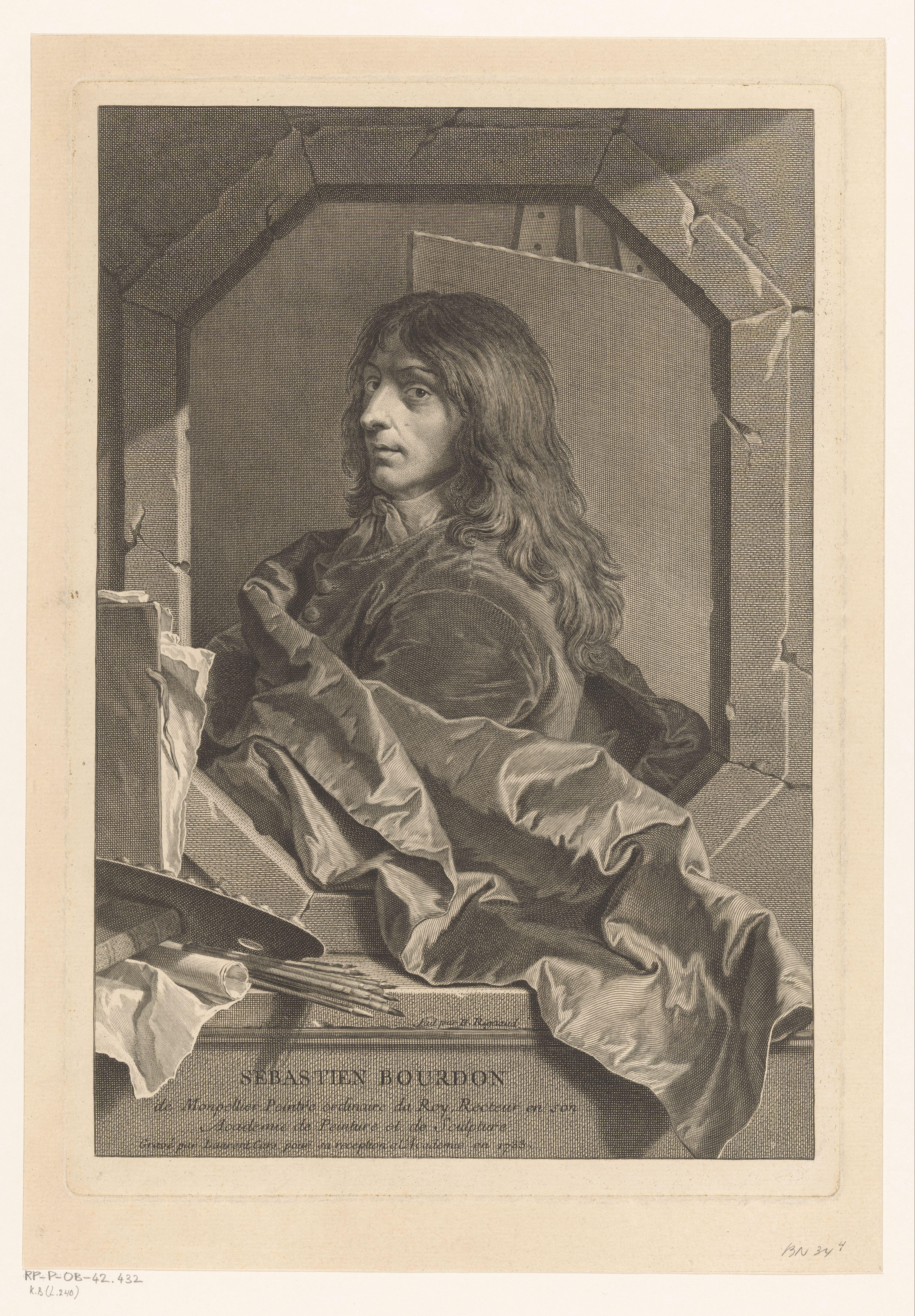 Portret van Sébastien Bourdon