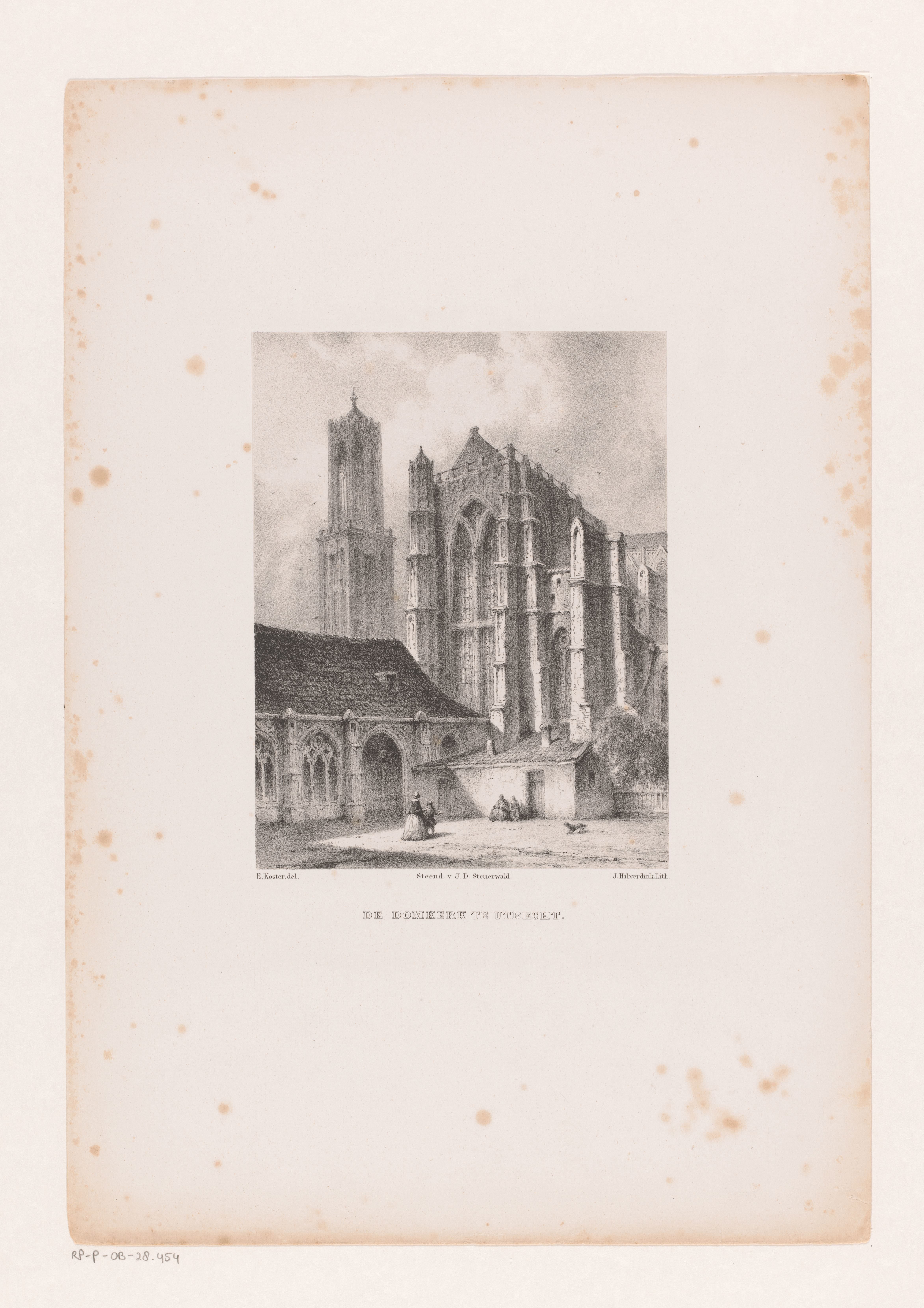 Domkerk en Domtoren in Utrecht