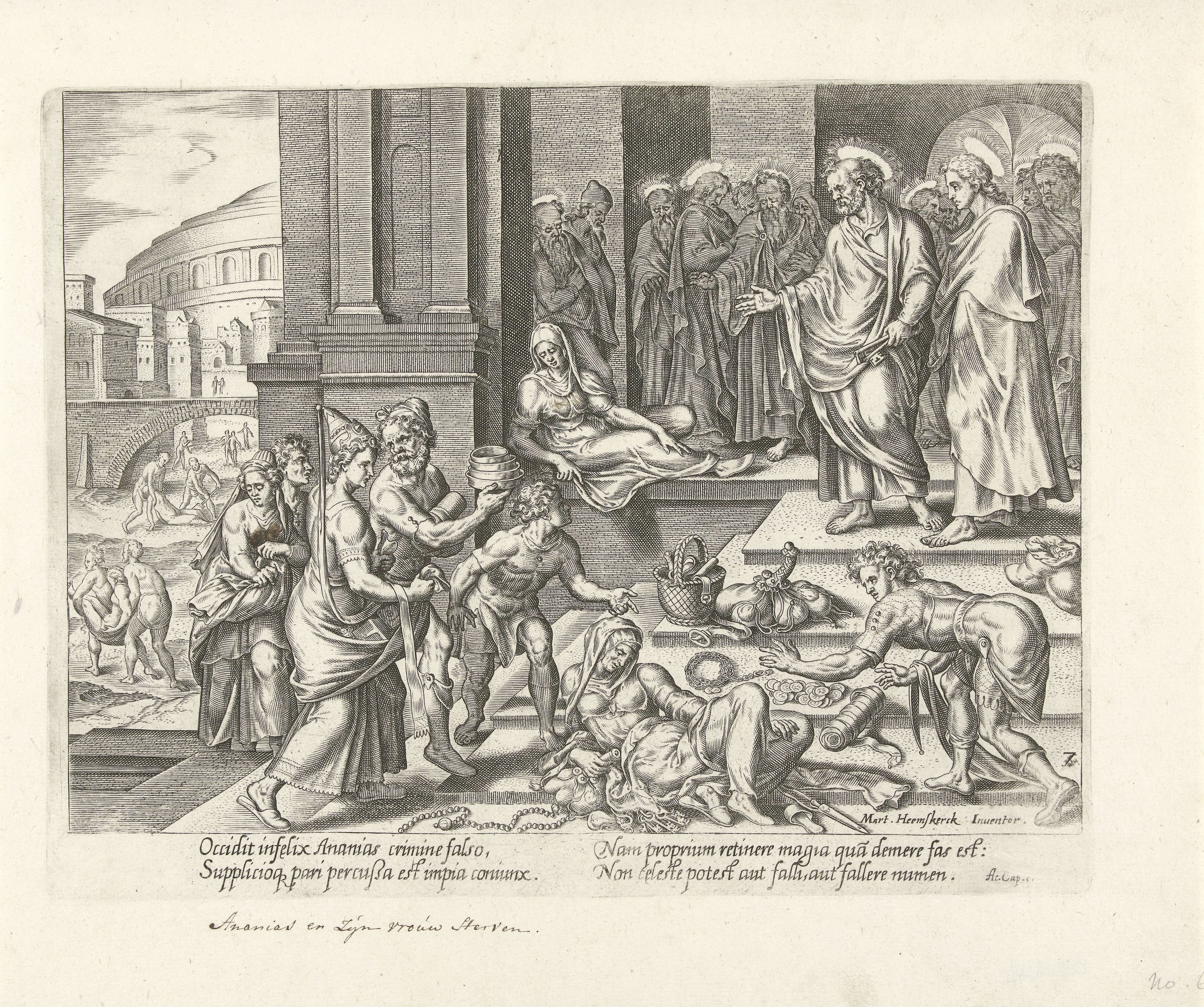 Ananias en Saffira