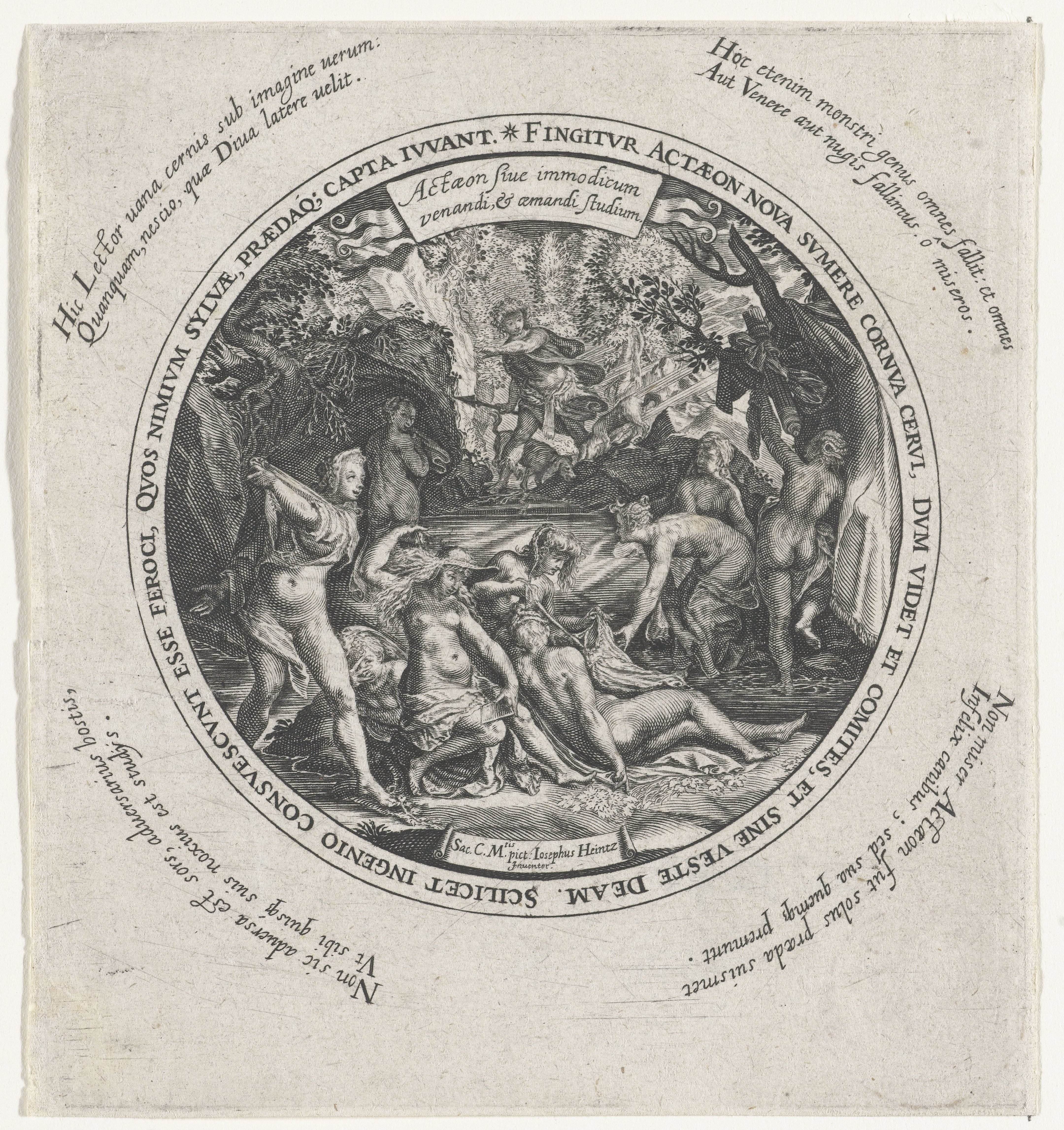 Diana en Actaeon