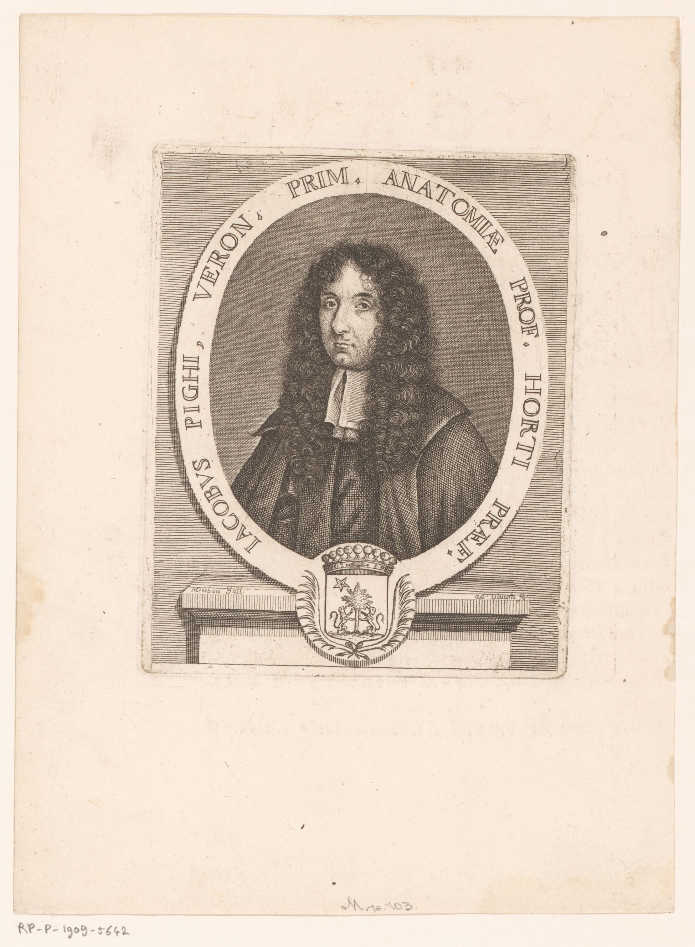 Portret van Giacomo Pighi