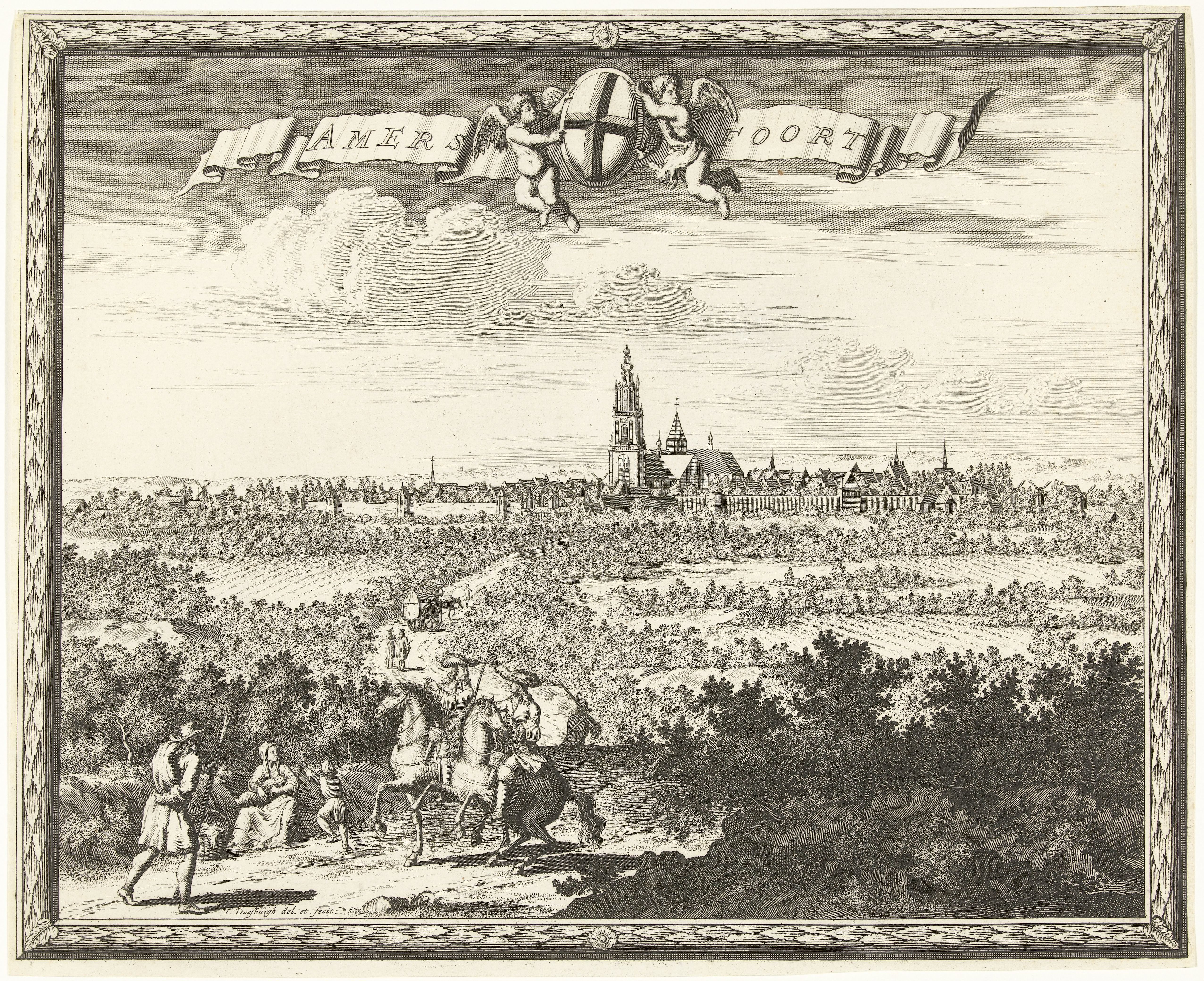 Gezicht op Amersfoort