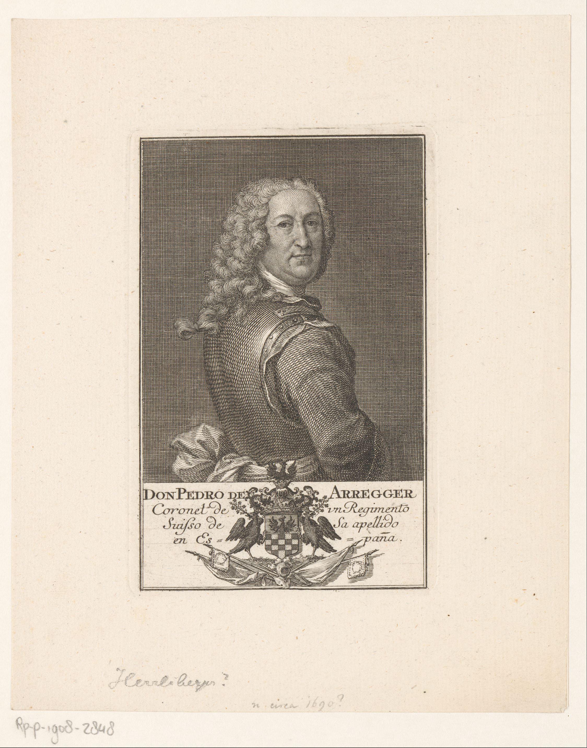 Portret van Pedro de Arregger