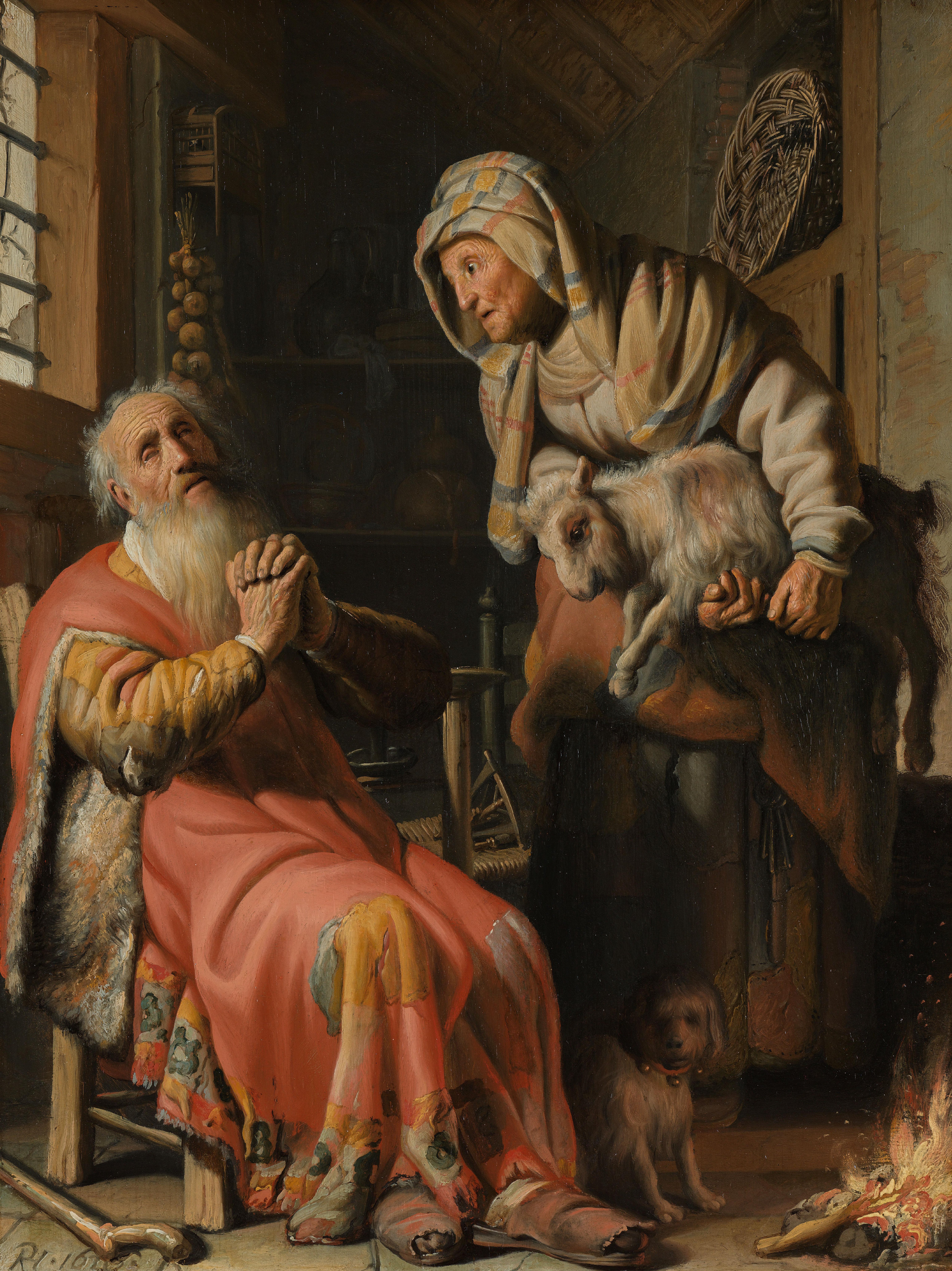 Tobit and Anna with the Kid