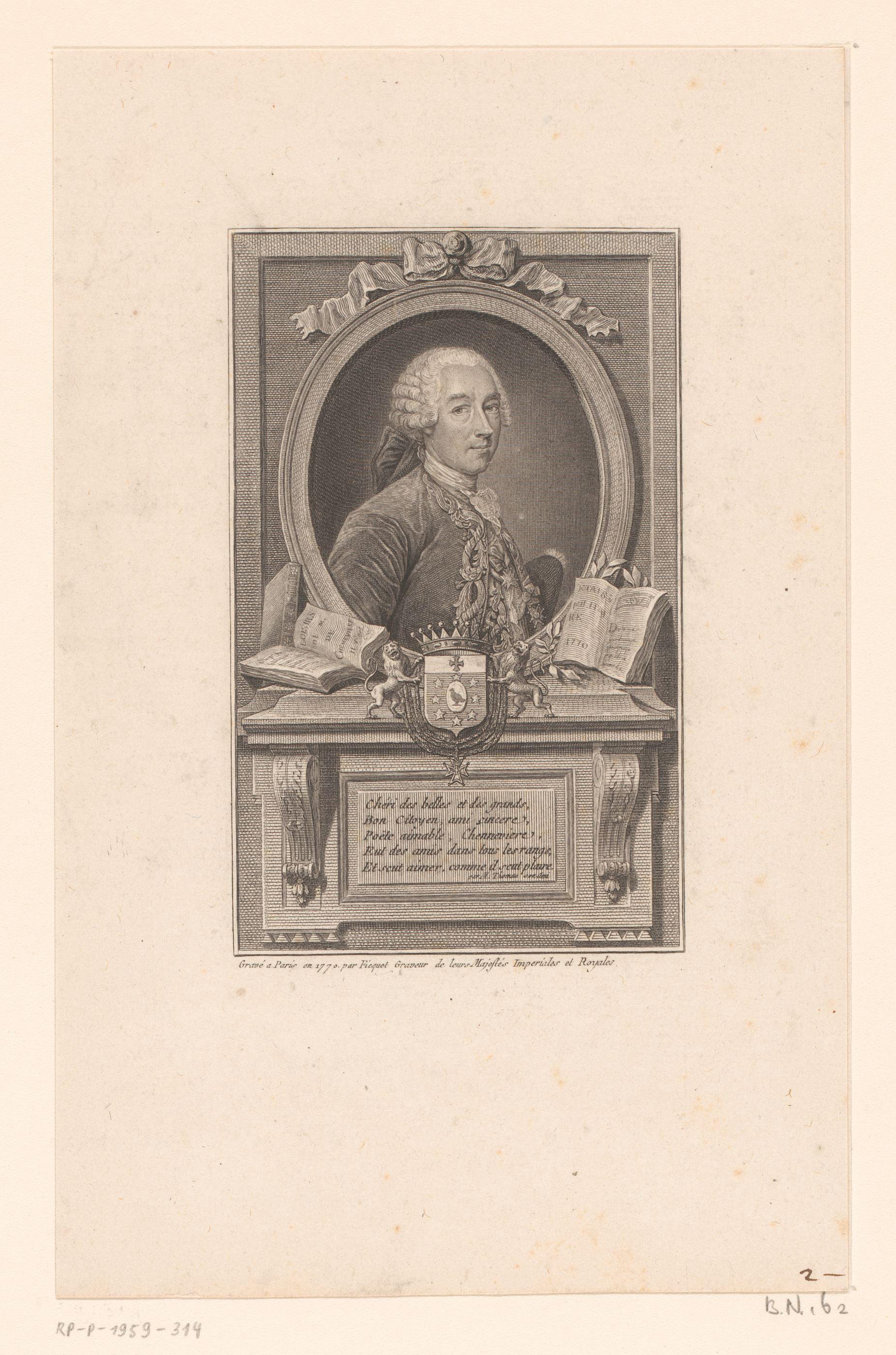 Portret van François de Chennevières