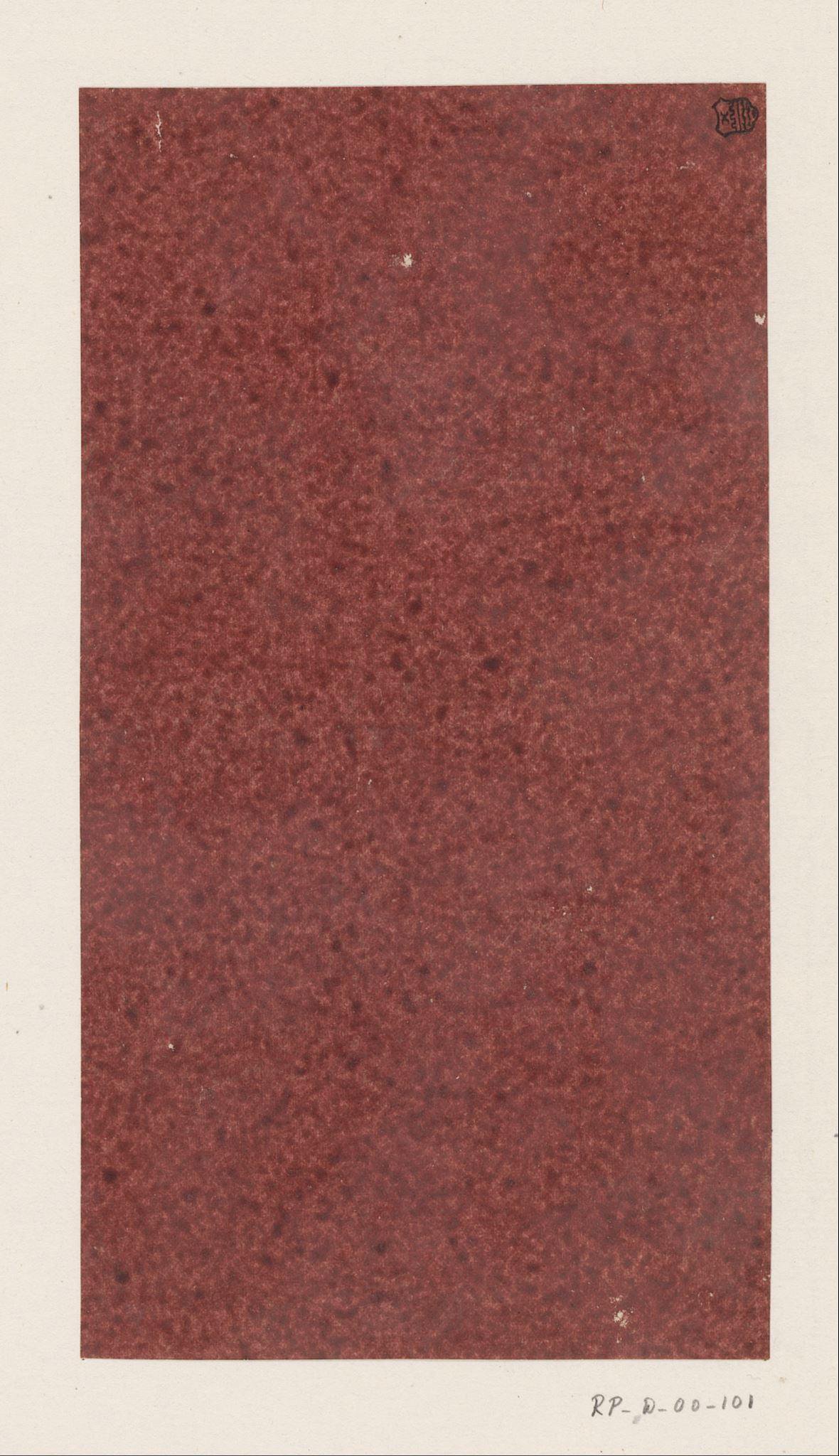 Geaderd stijfselverfpapier in rood