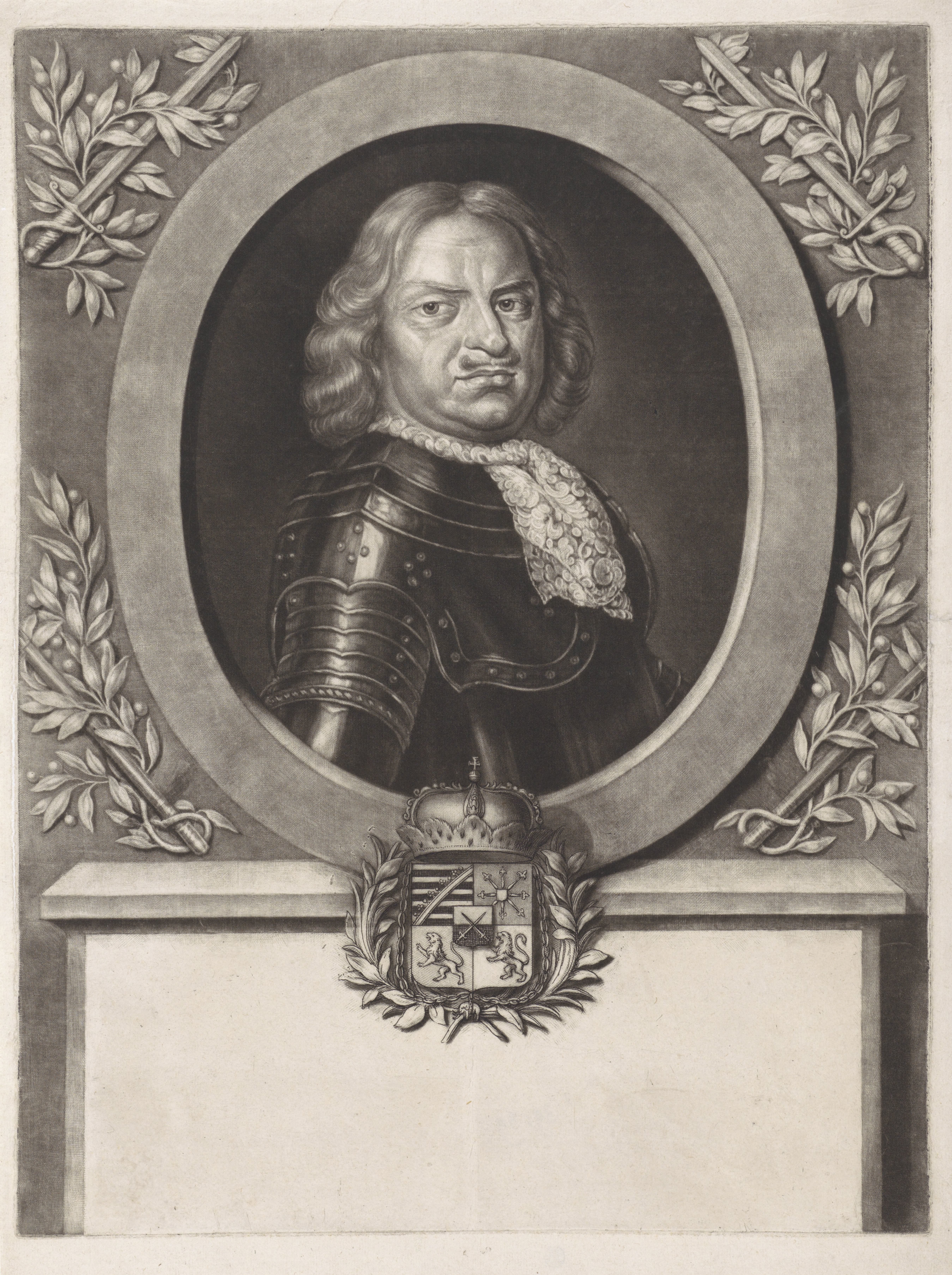 Portret van Johan Georg II, keurvorst van Saksen