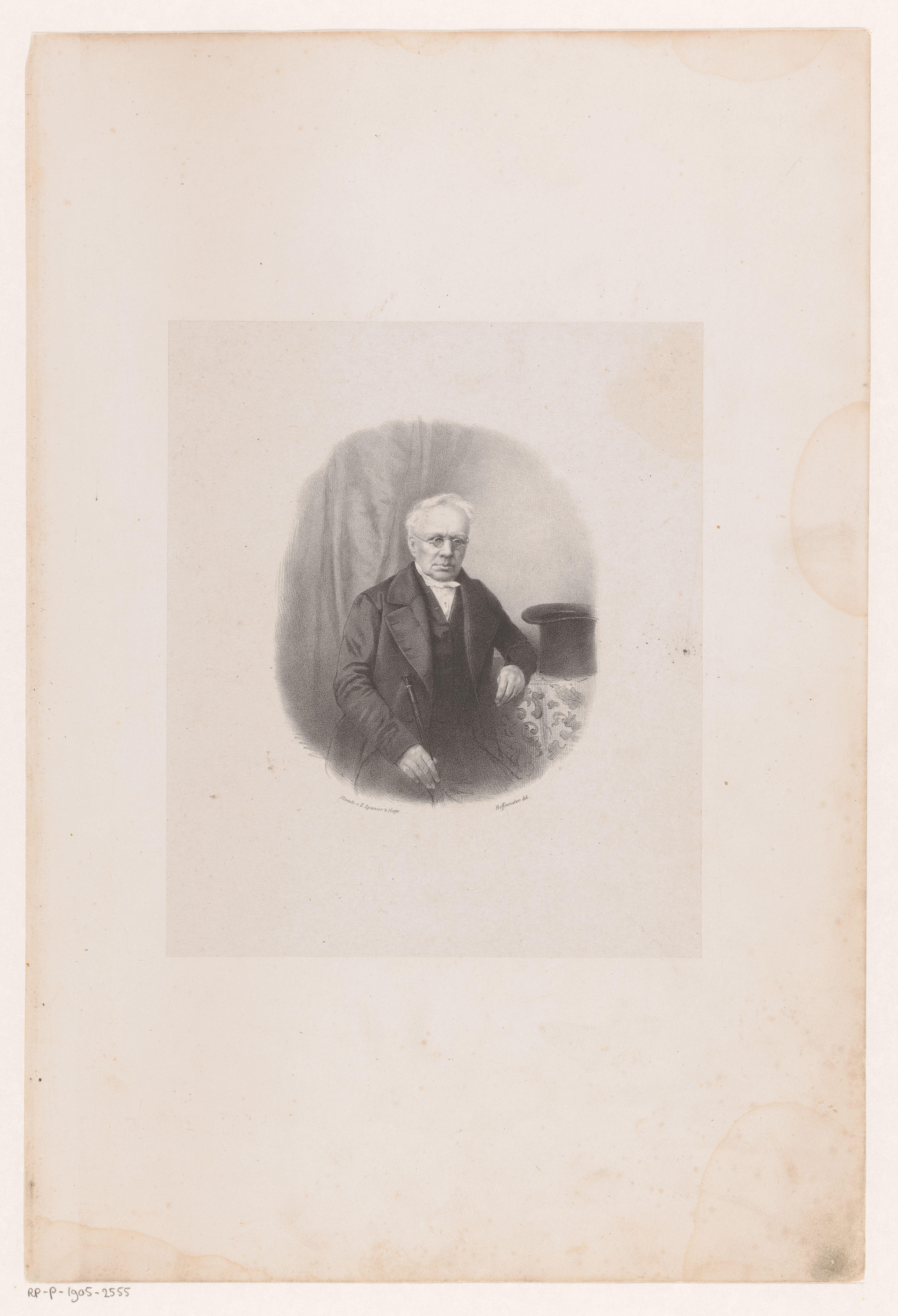 Portret van een onbekende man