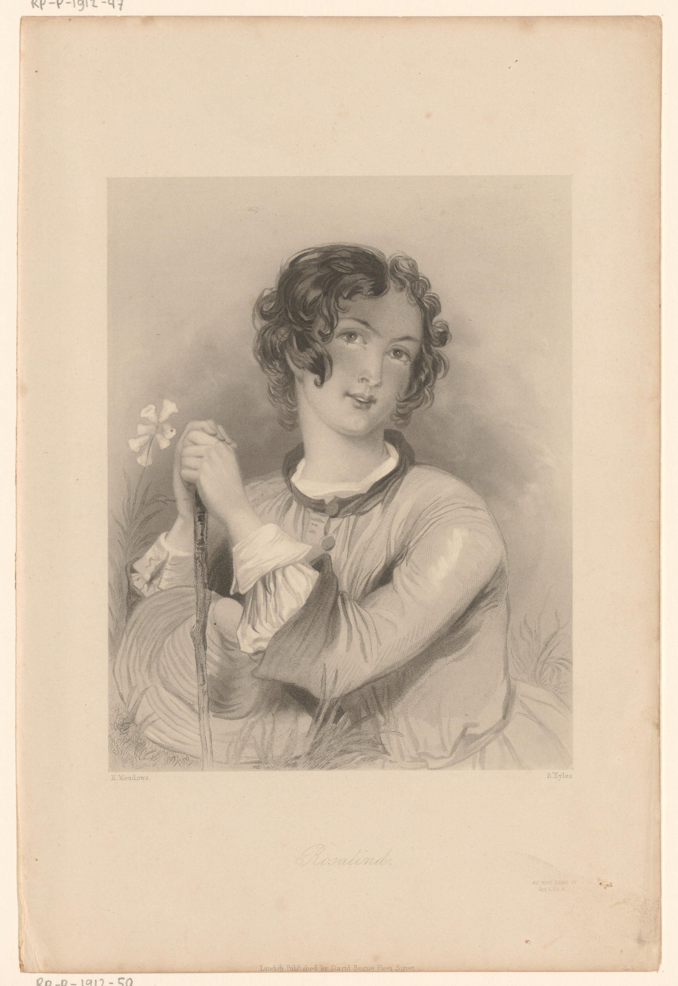 Rosalinde, uit Shakespeare's Naar het u bevalt