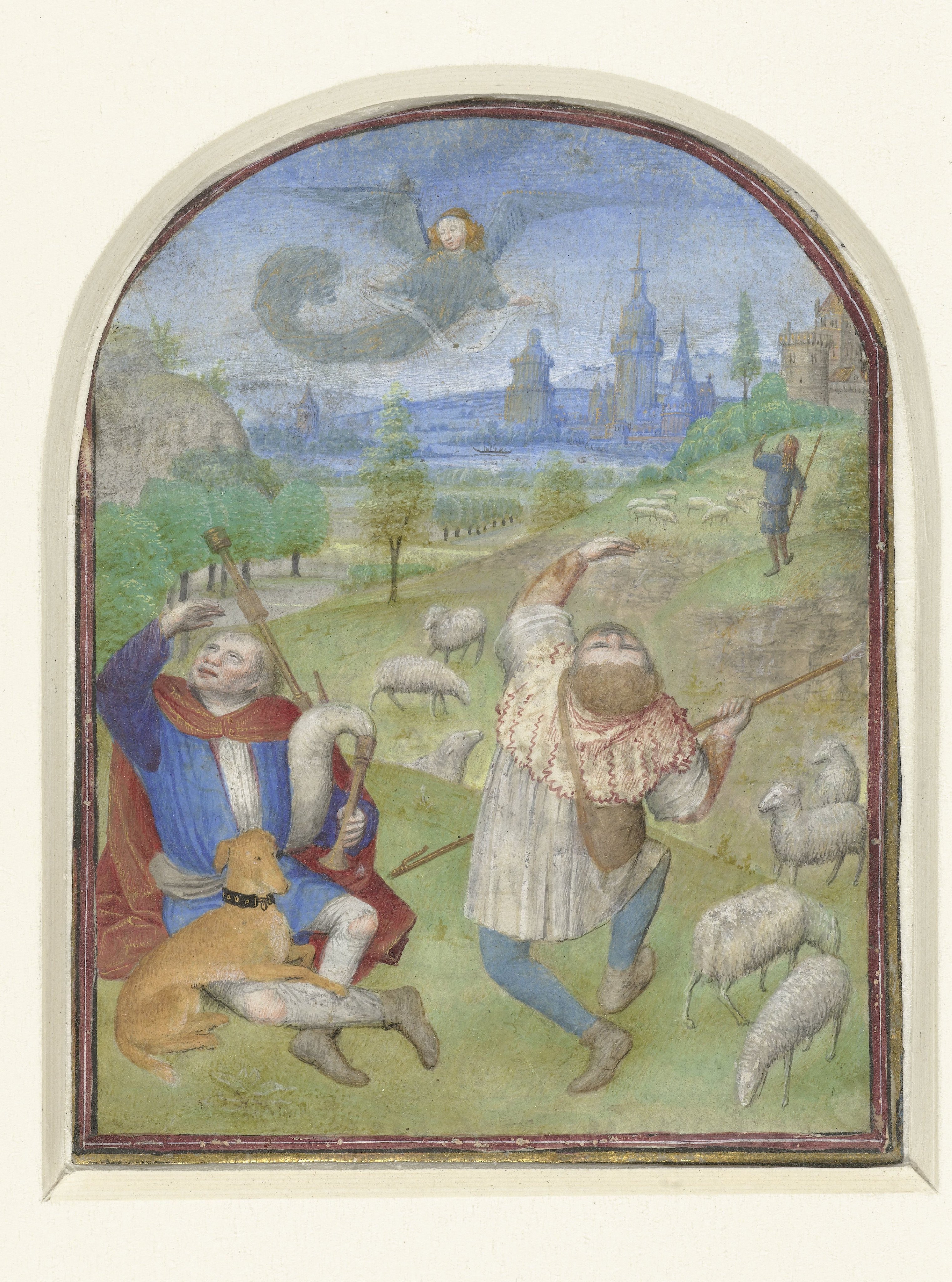 De verkondiging aan de herders