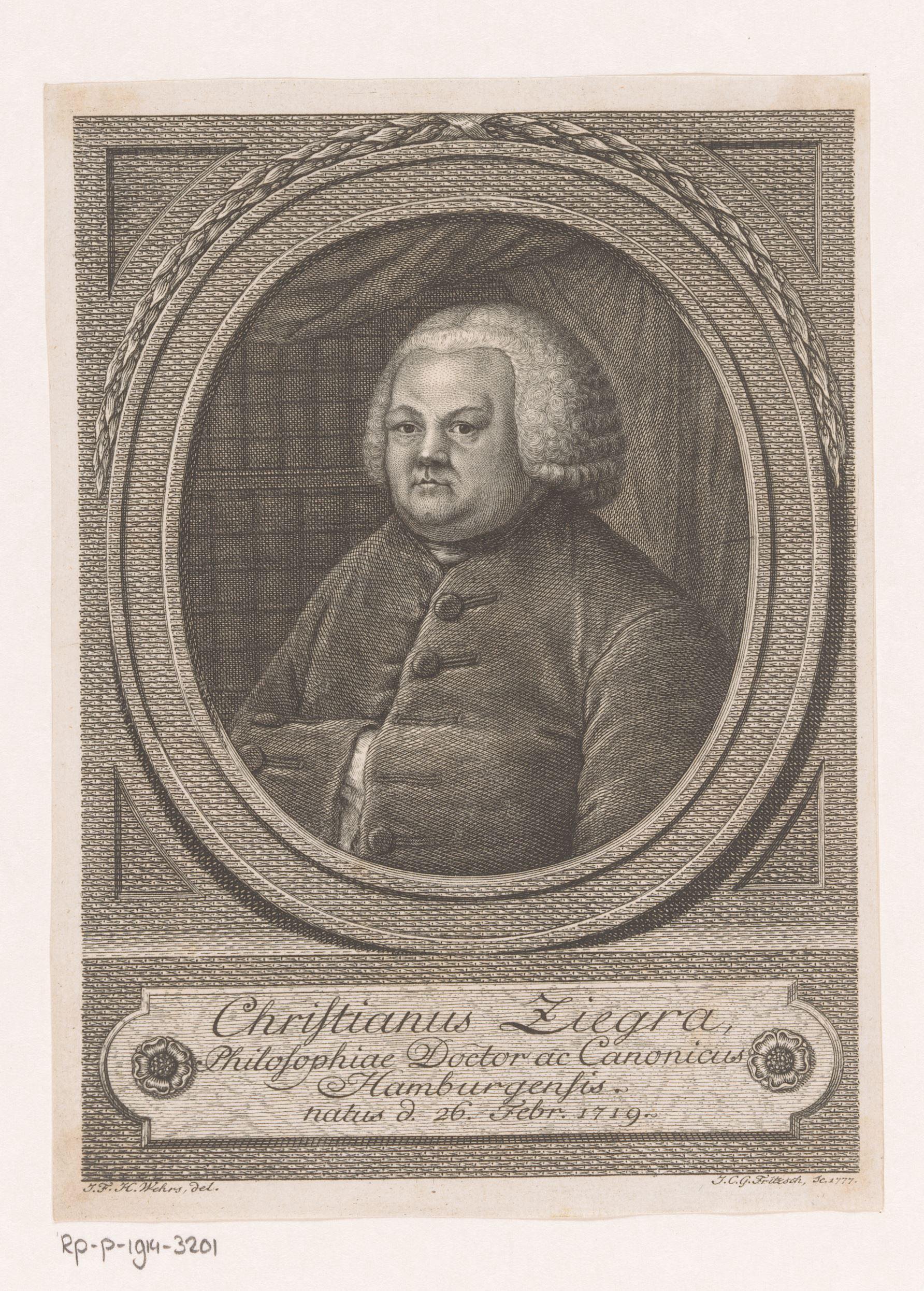 Portret van Christian Ziegra