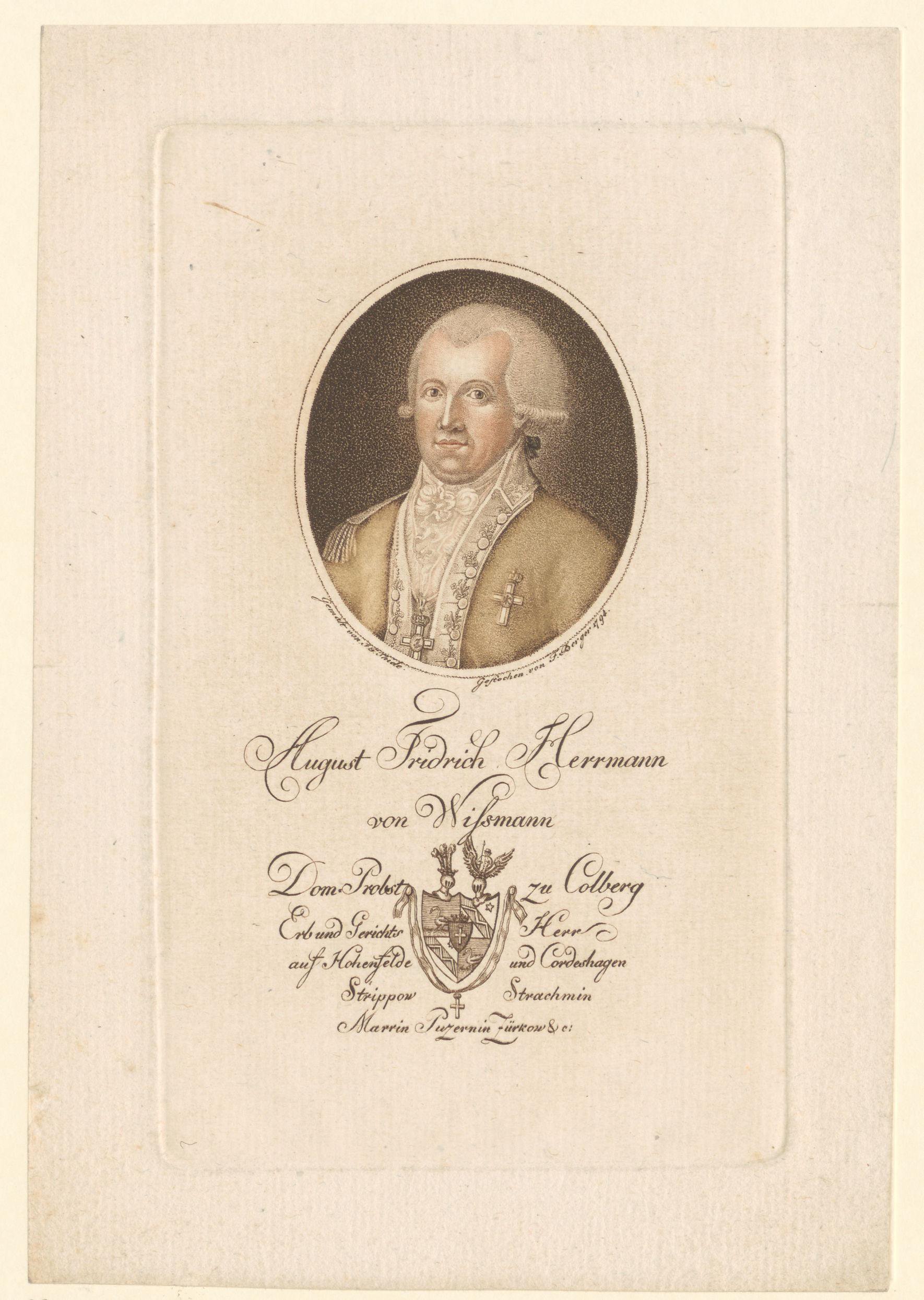 Portret van August Friedrich Hermann Wissmann