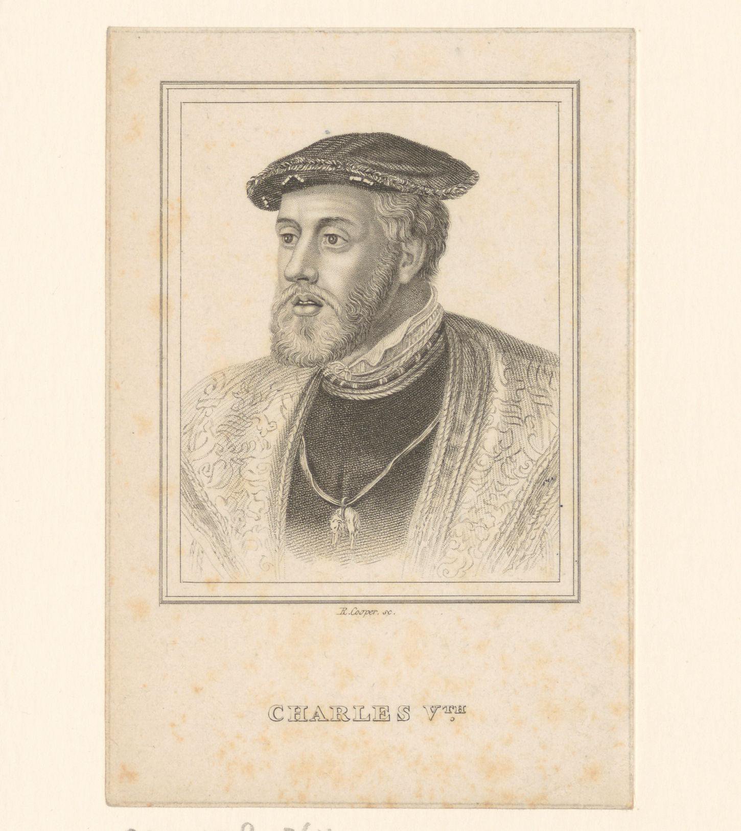 Portret van keizer Karel V