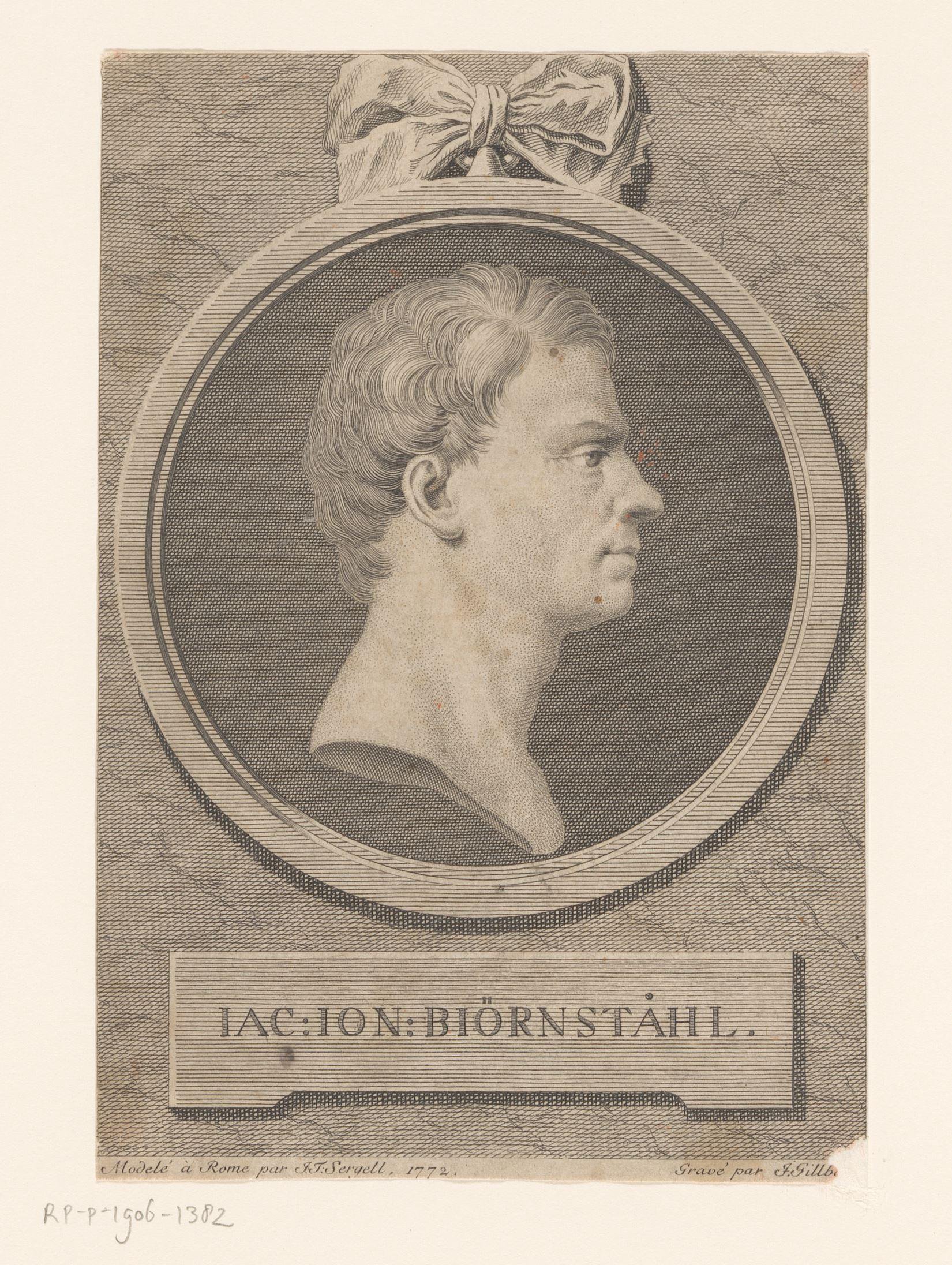Portret van Jacob Jonas Björnståhl