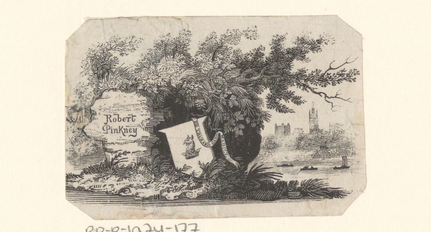 Ex libris van Robert Pinkney