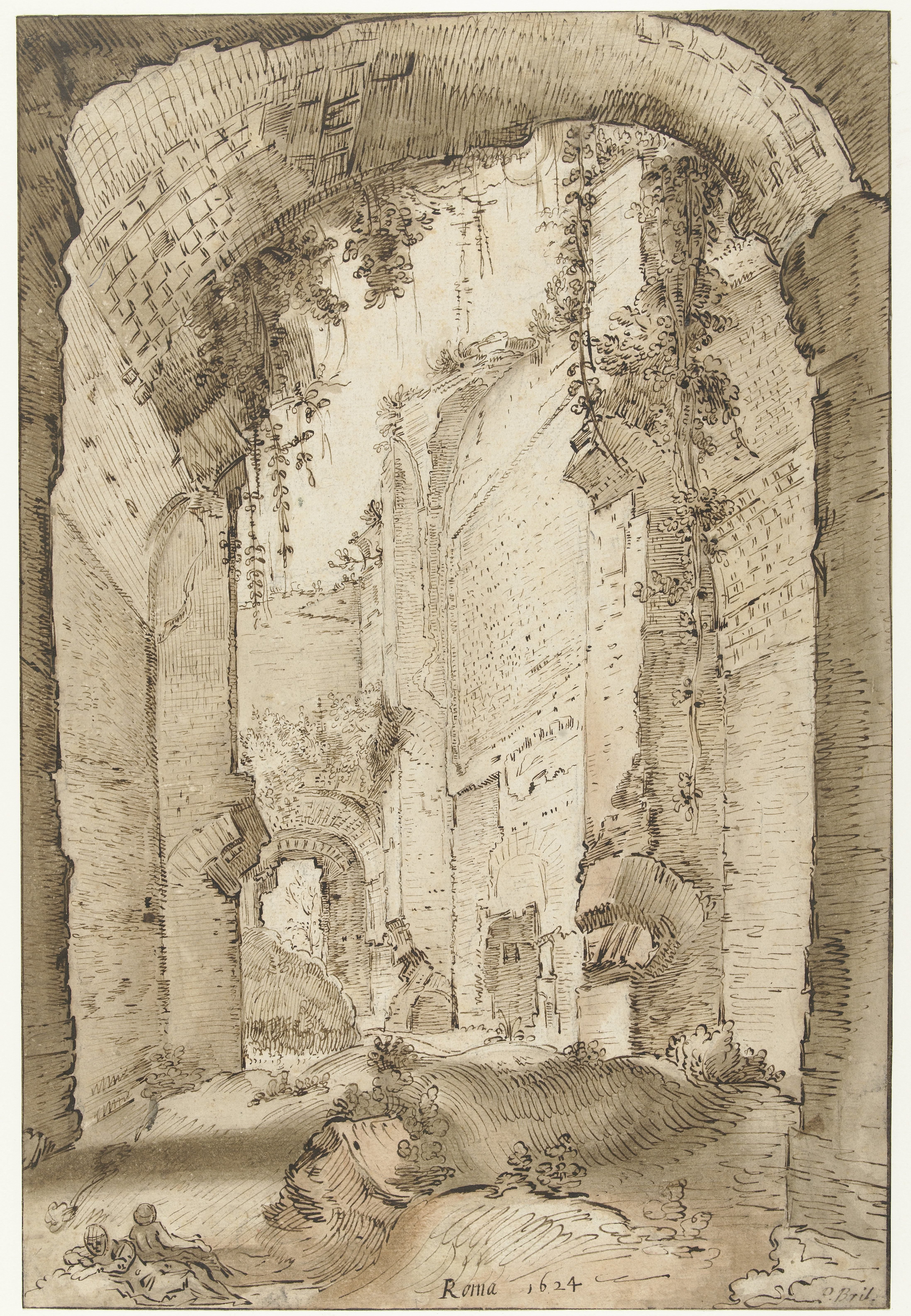 Ruïnes van het paleis van Septimus Severus op de Palatijn