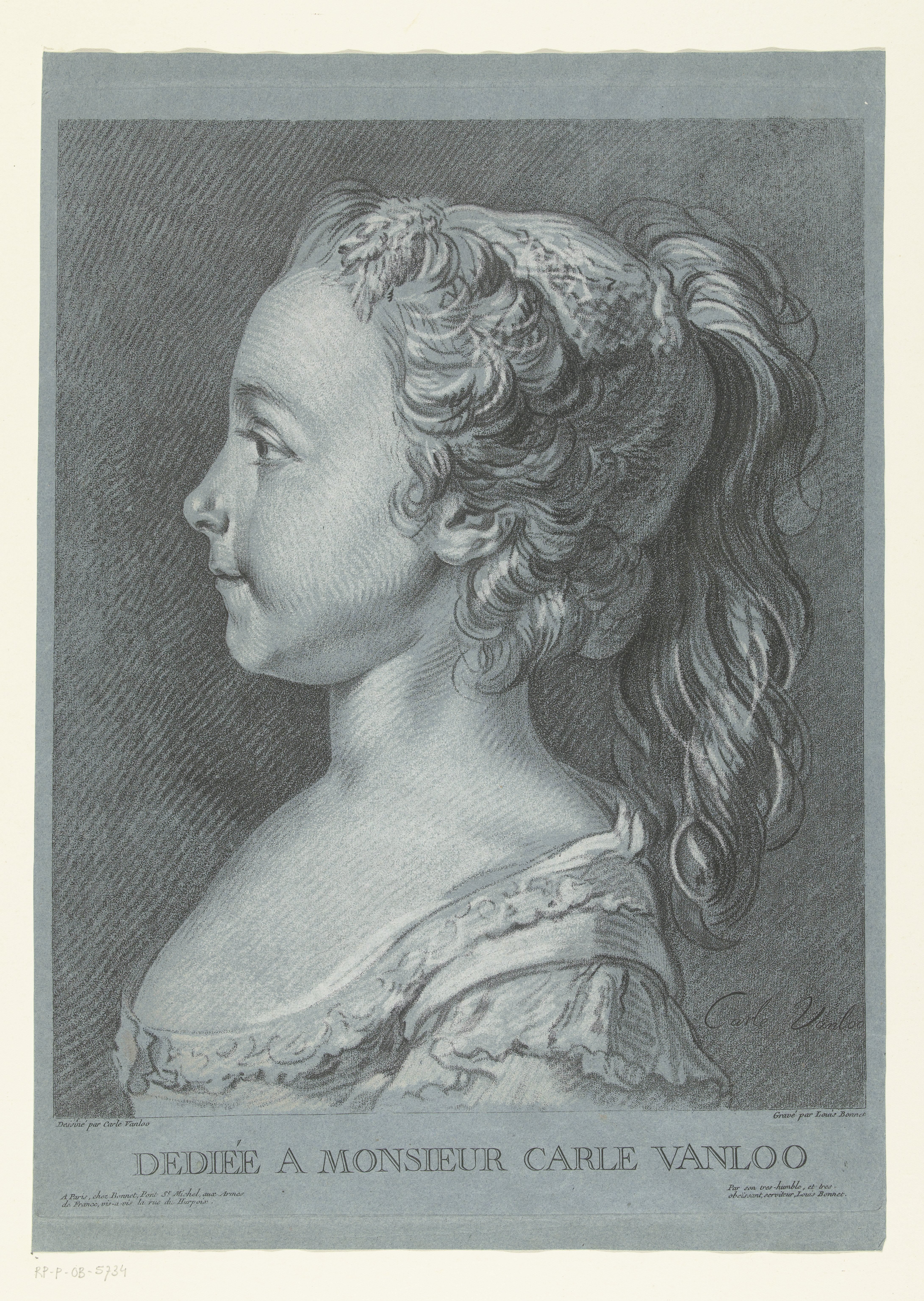 Portret van een jong meisje