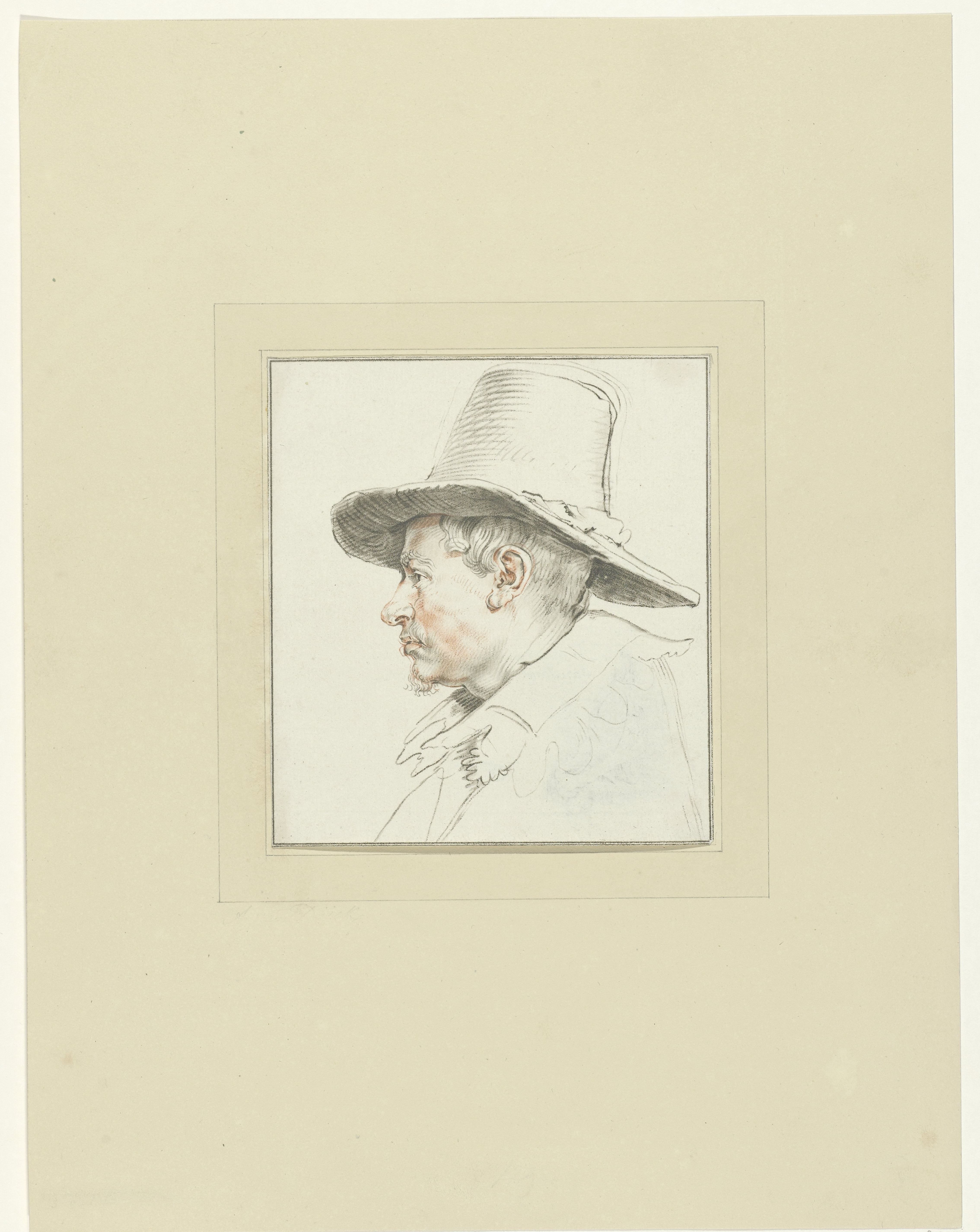 Portret van Jan van Goyen