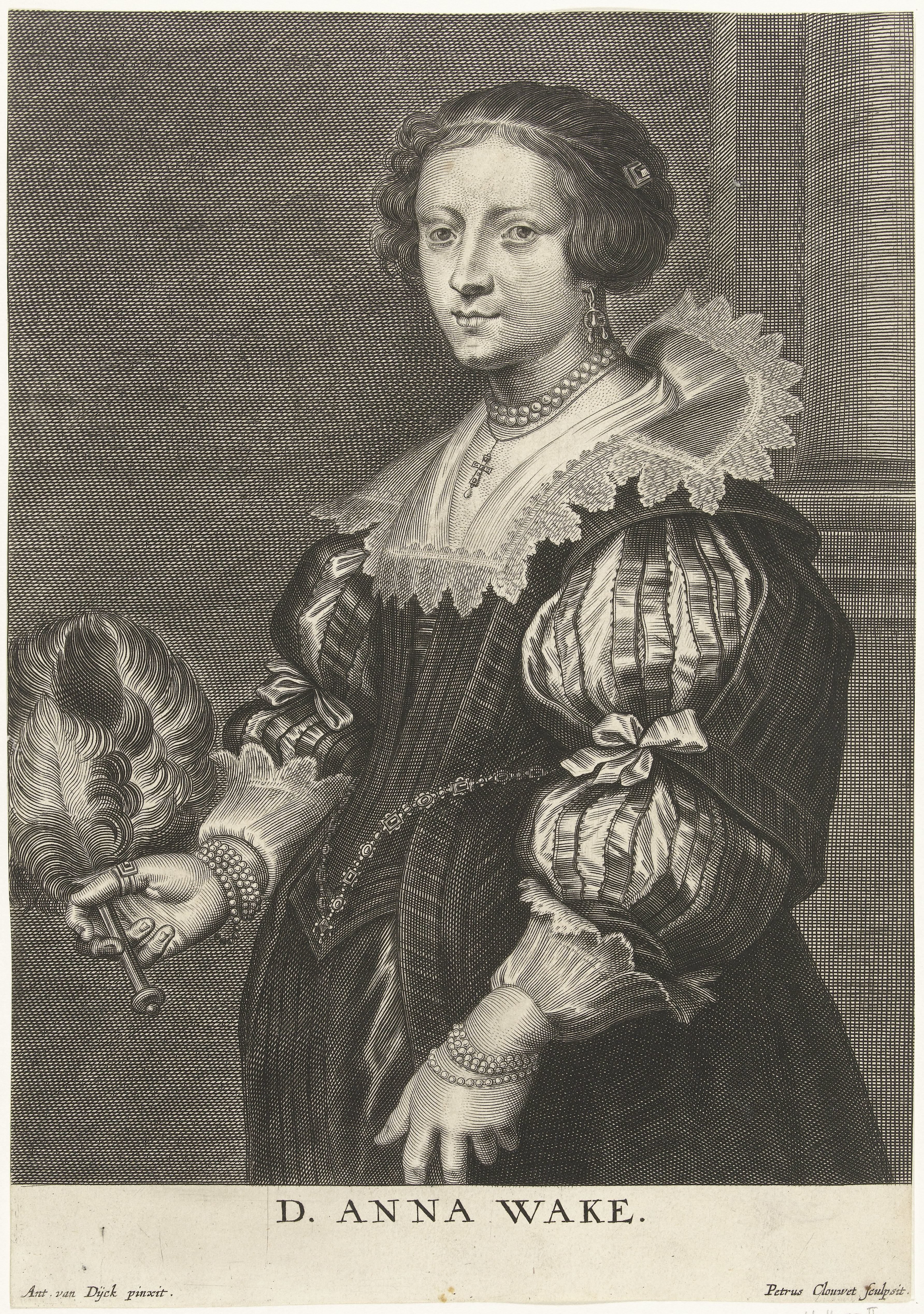 Portret van Anna Wake