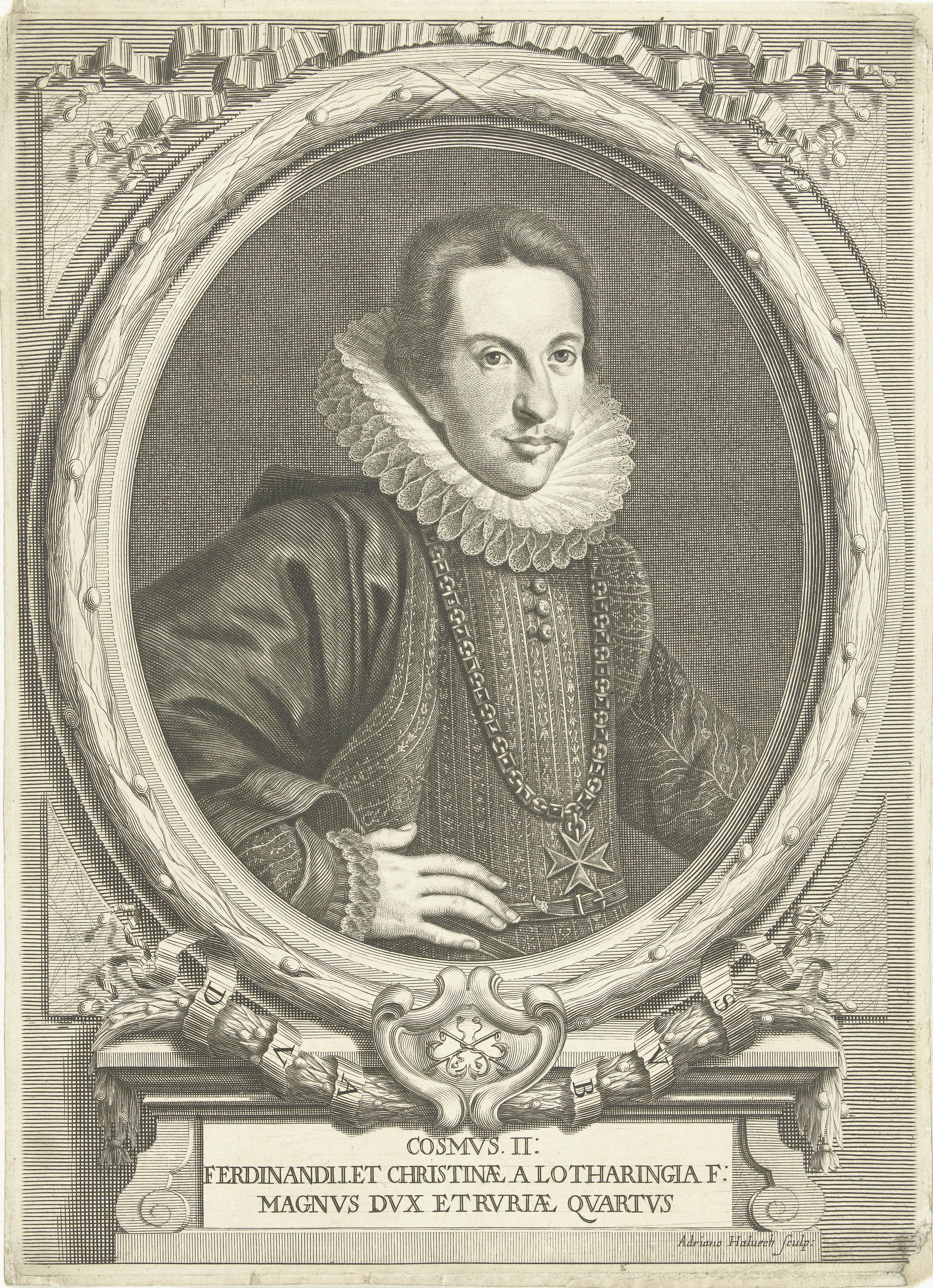 Portret van Cosimo II de Medici