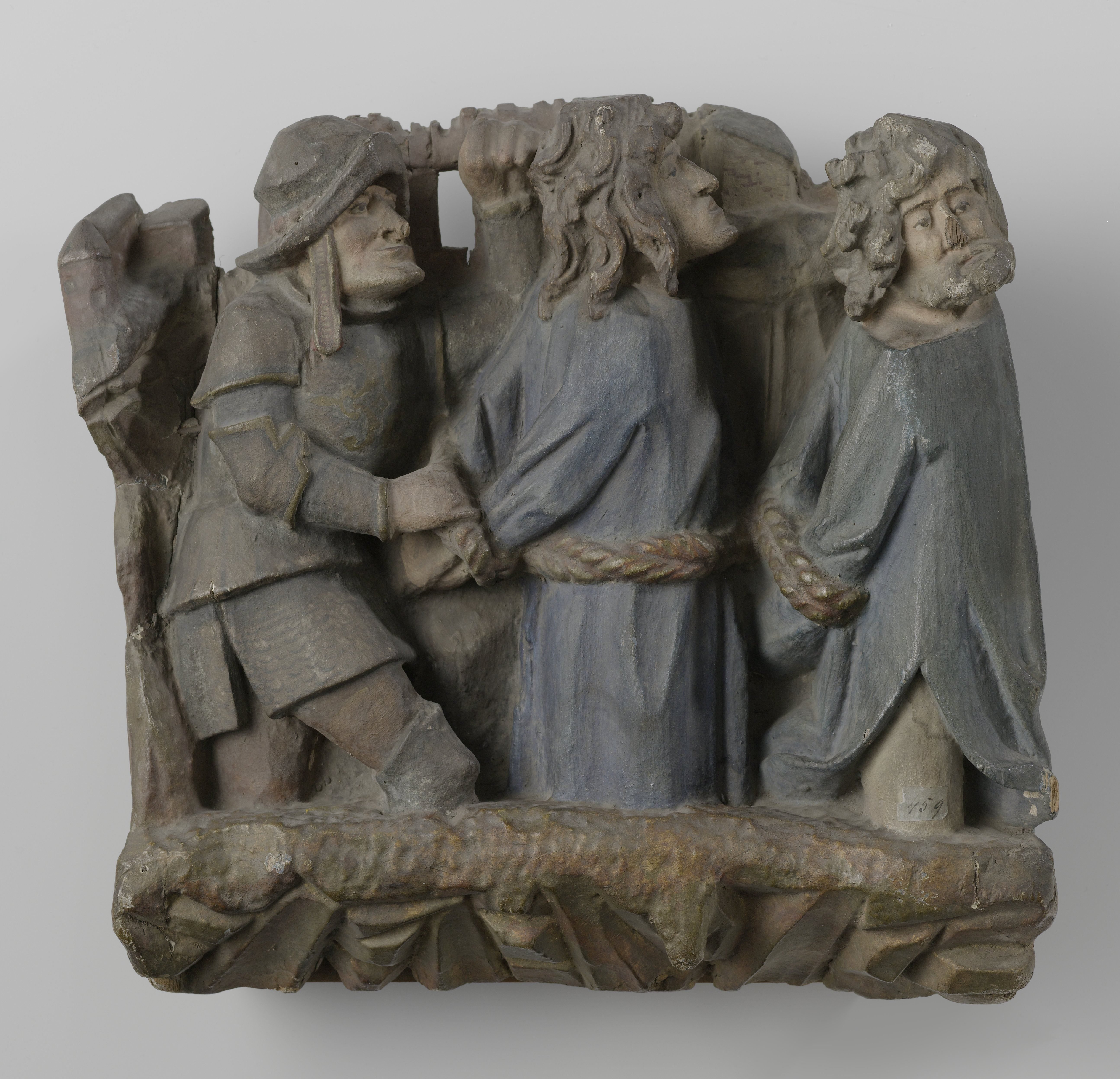 A Soldier with the Two Thieves, from a Christ Carrying the Cross