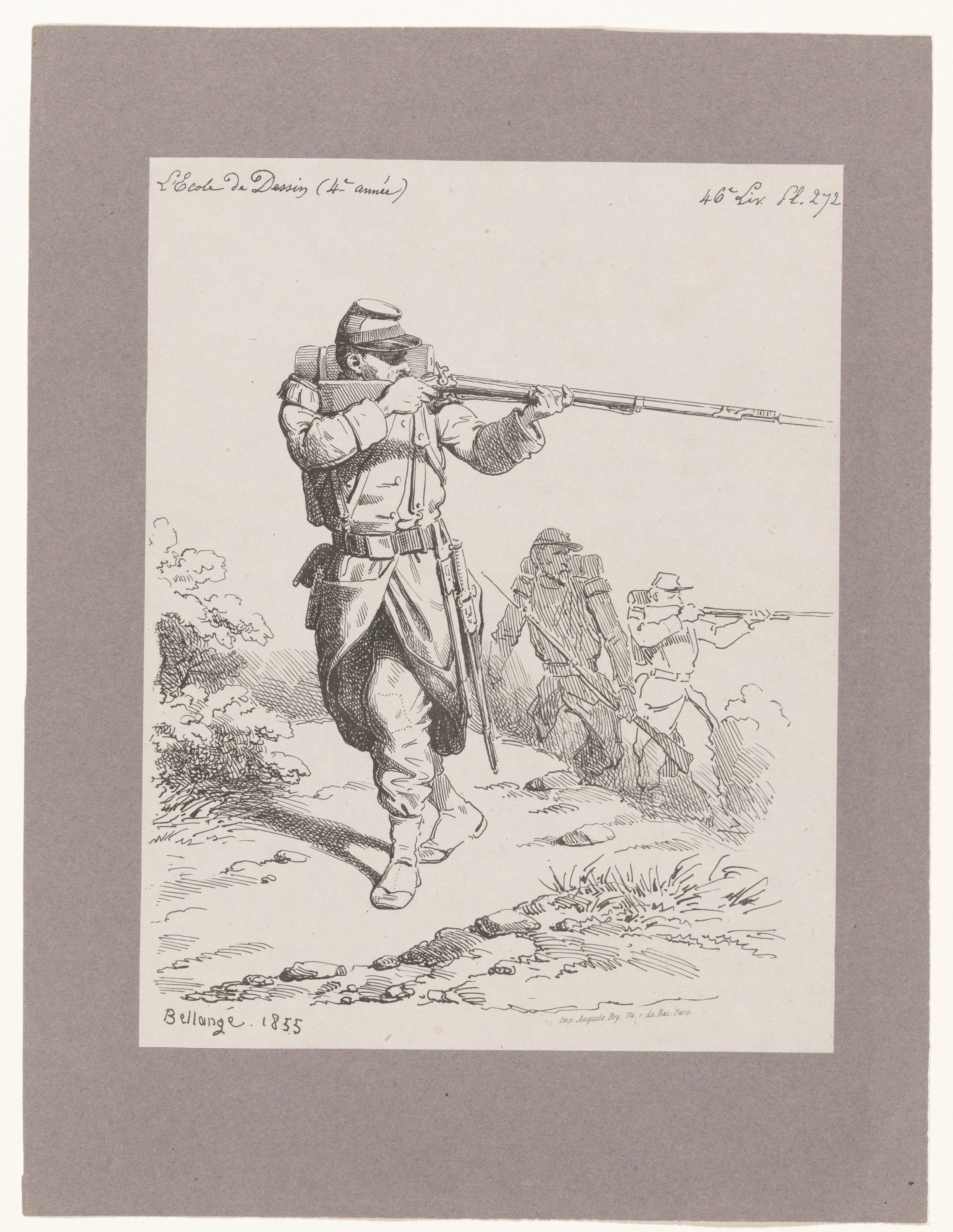 Scherpschutter in actie