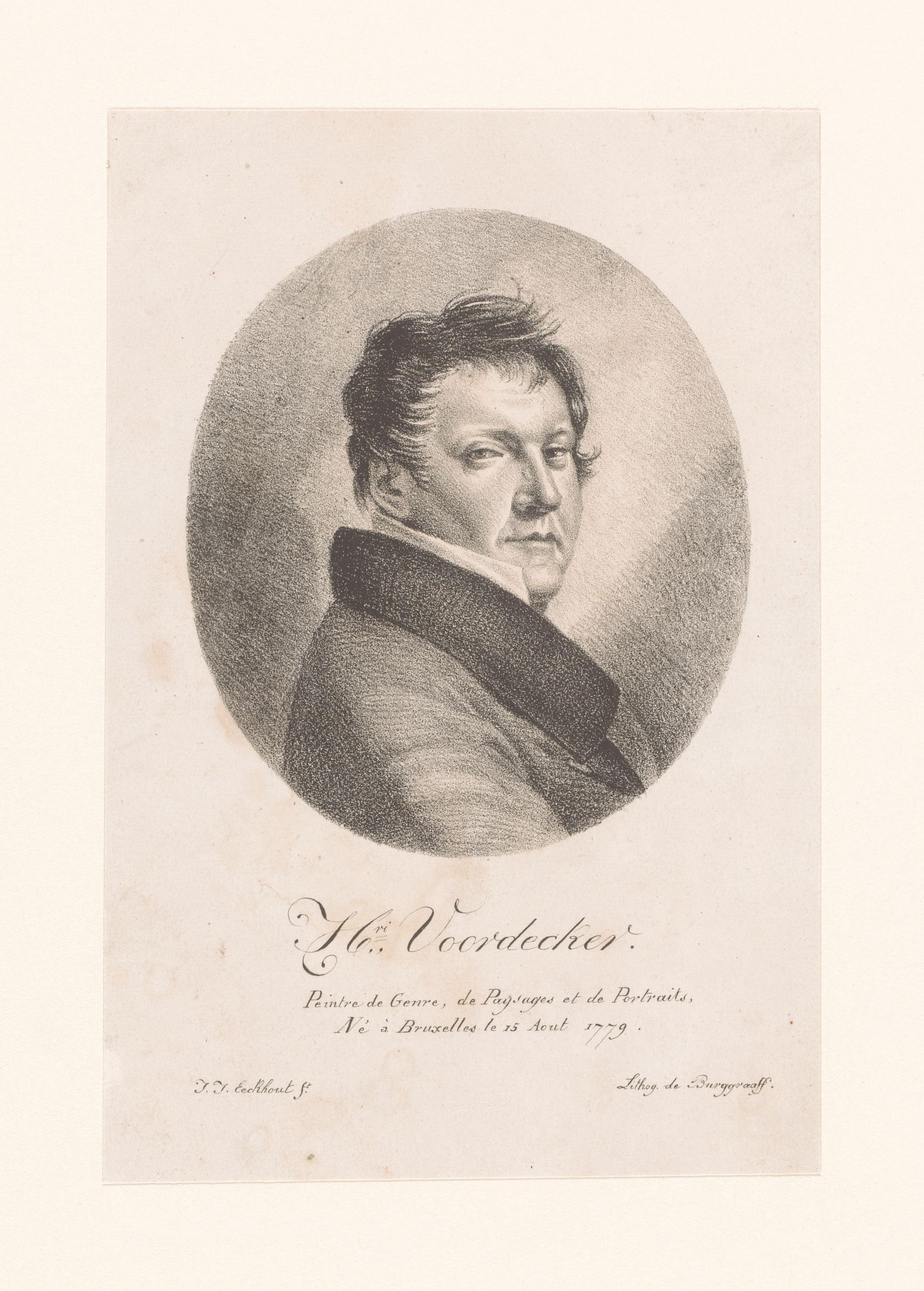 Portret van Henri Voordecker