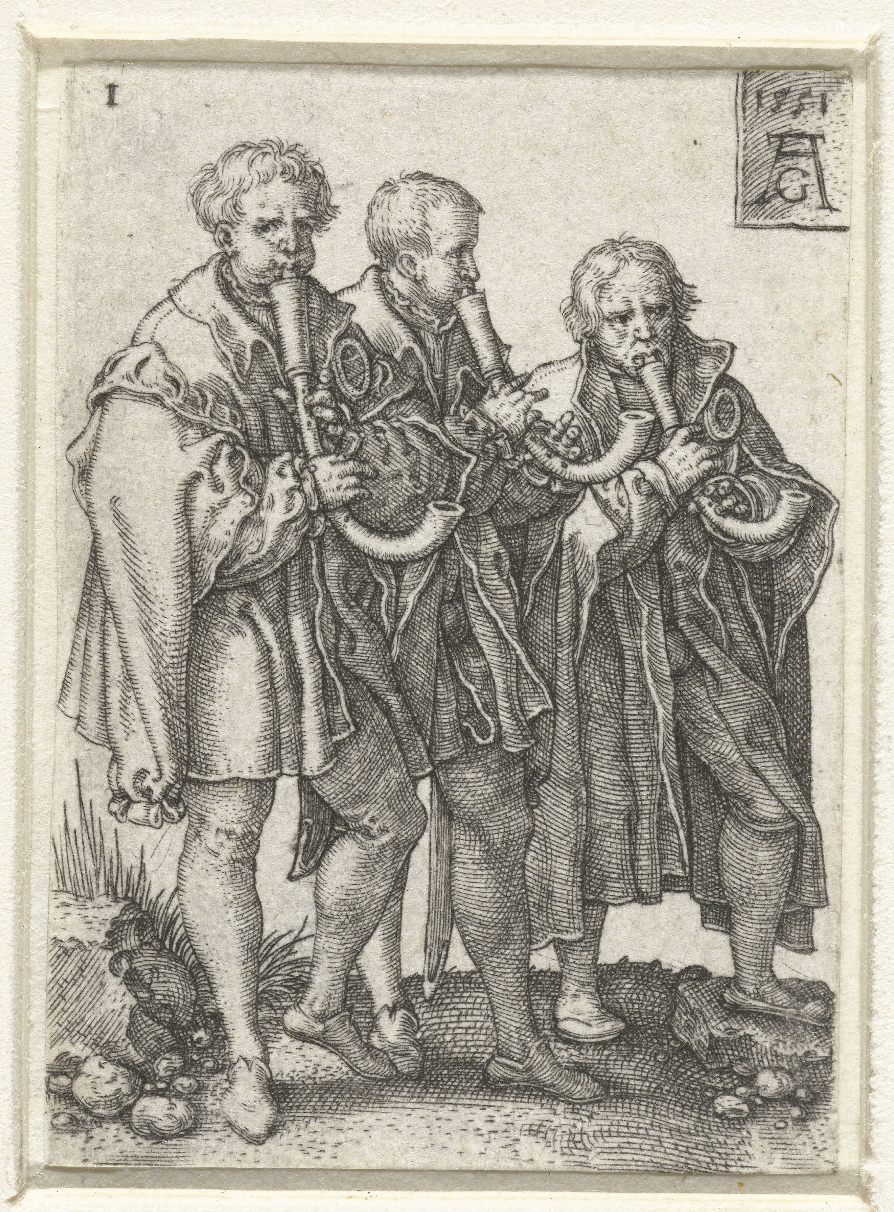 Drie muzikanten