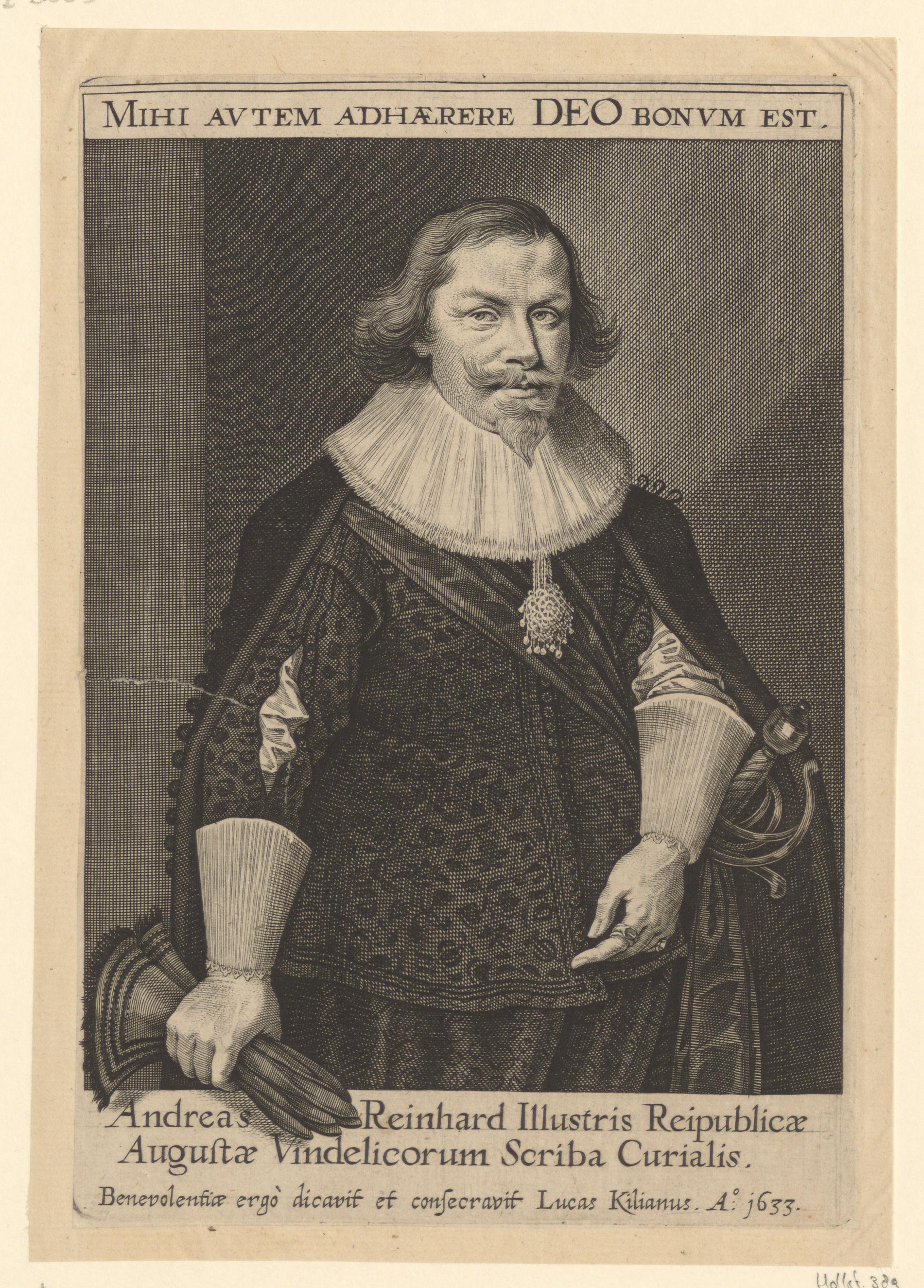 Portret van Andreas Reinhard
