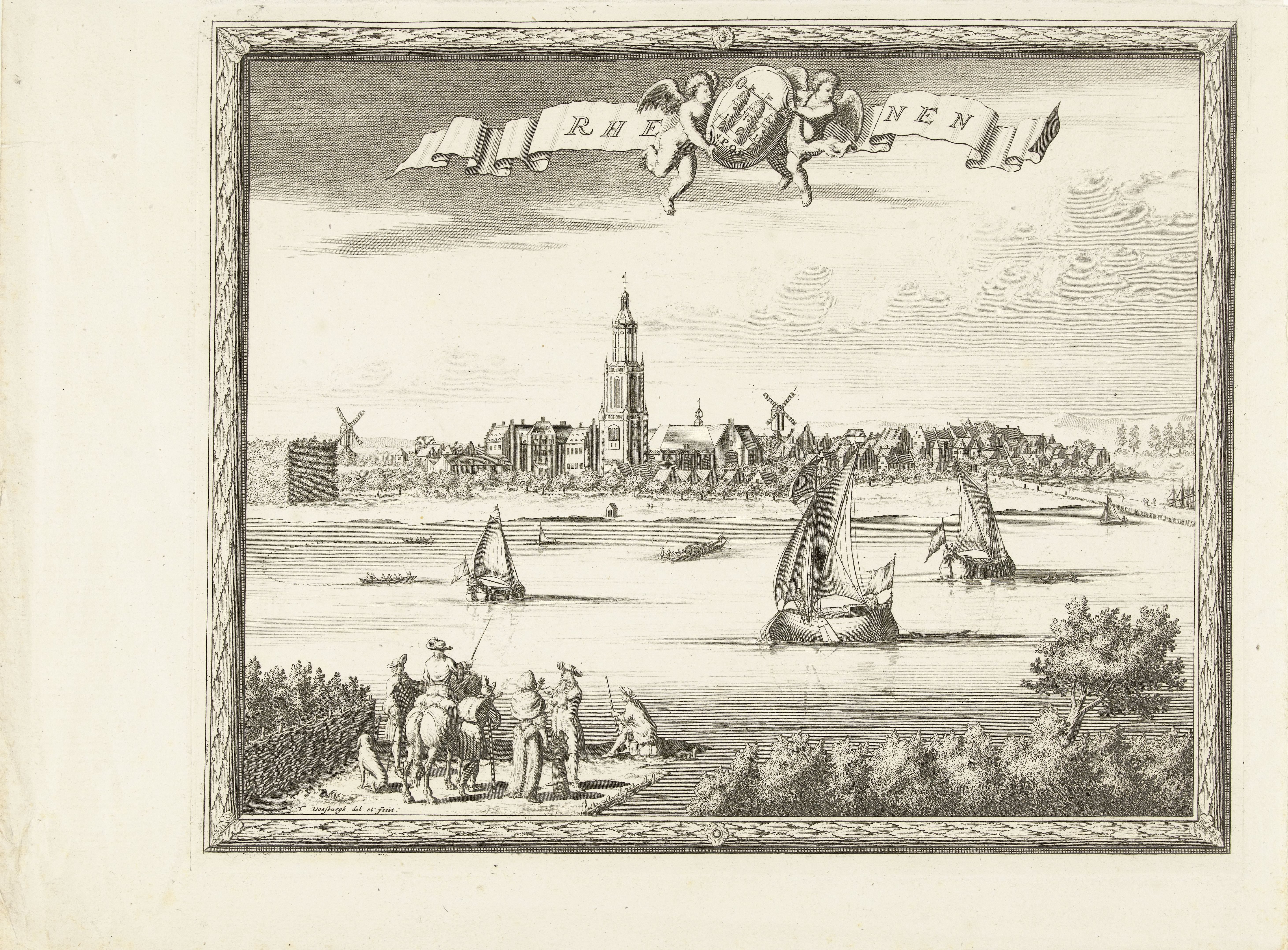Gezicht op Rhenen