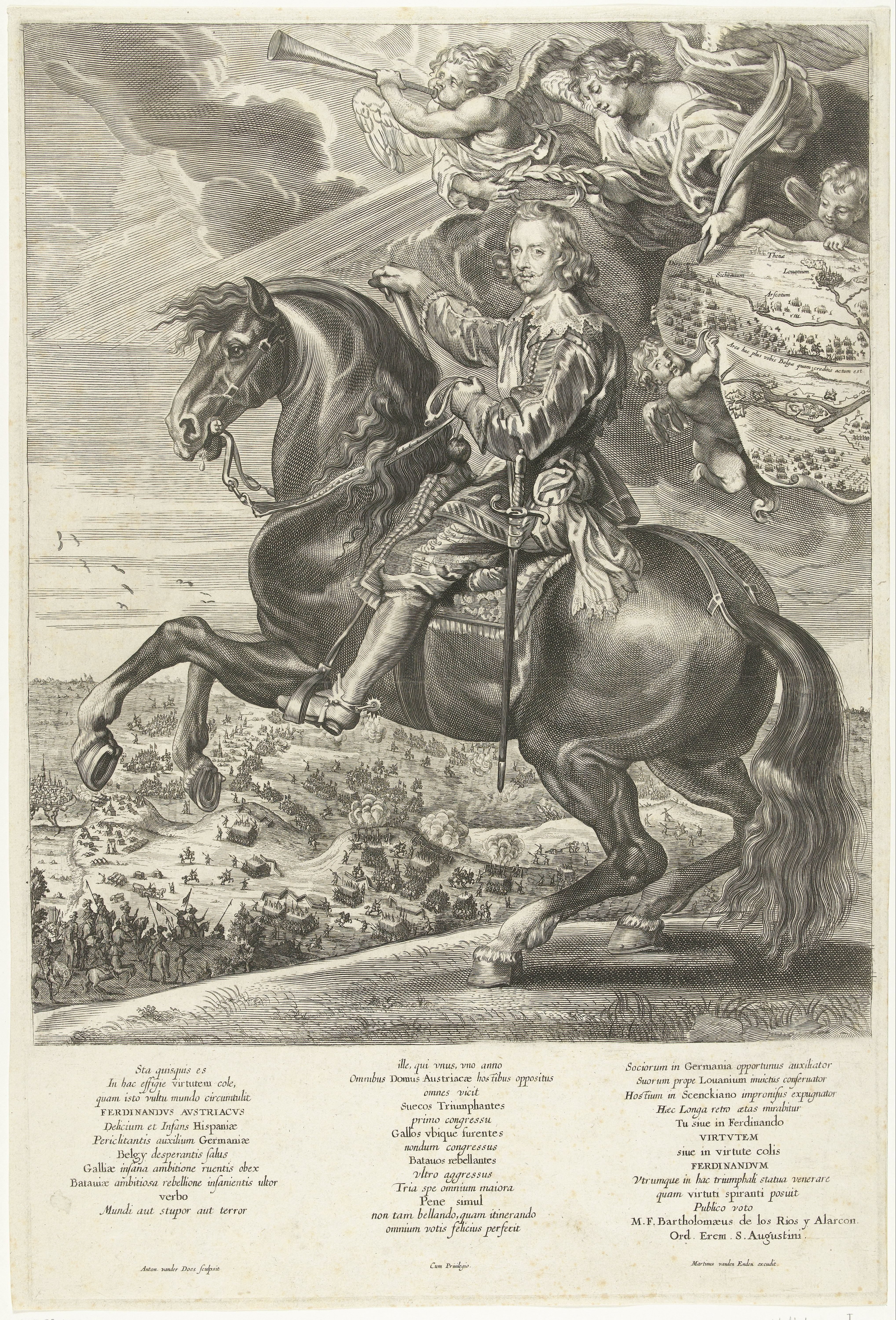 Ruiterportret van kardinaal-infant Ferdinand