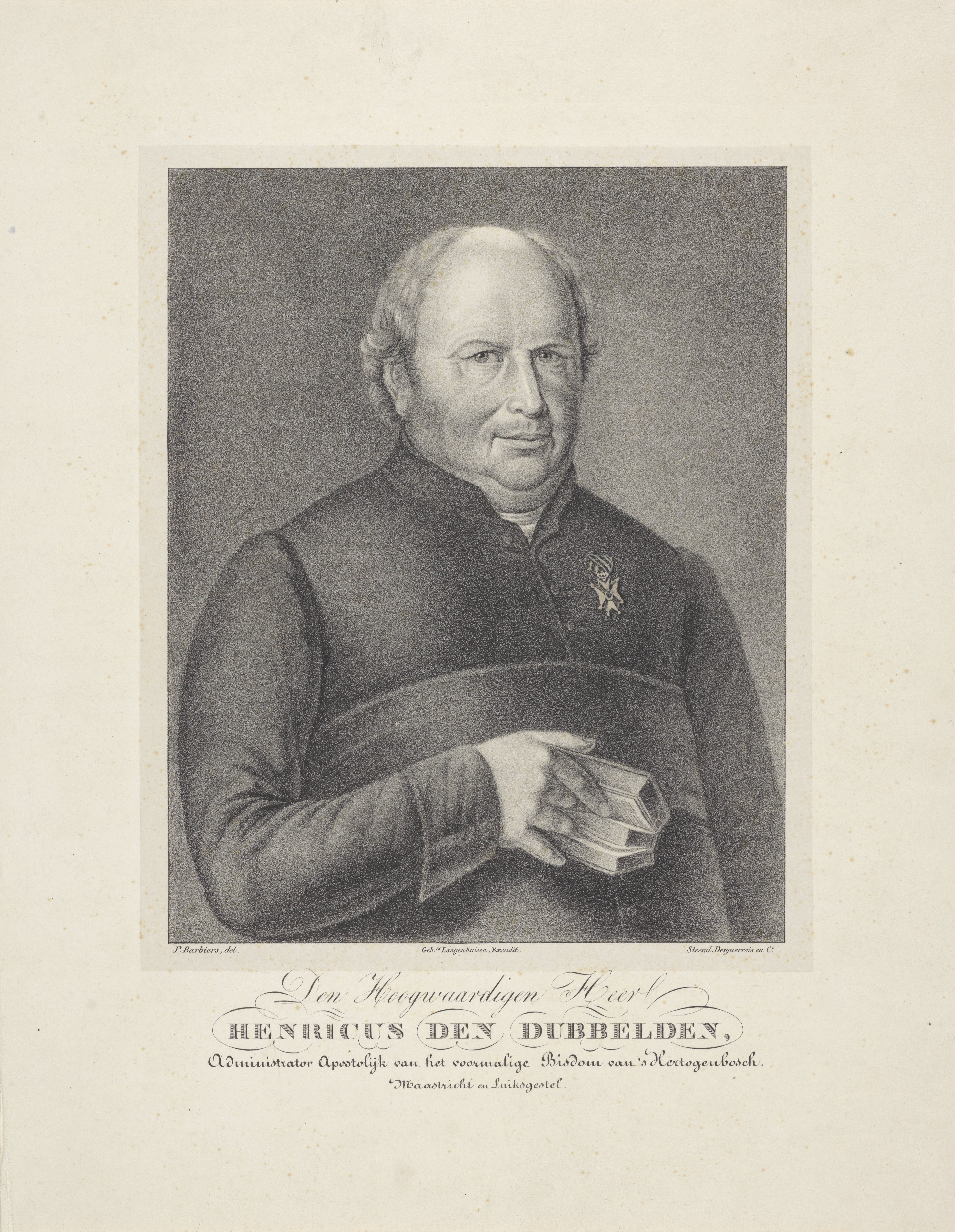 Portret van bisschop Henricus den Dubbelden