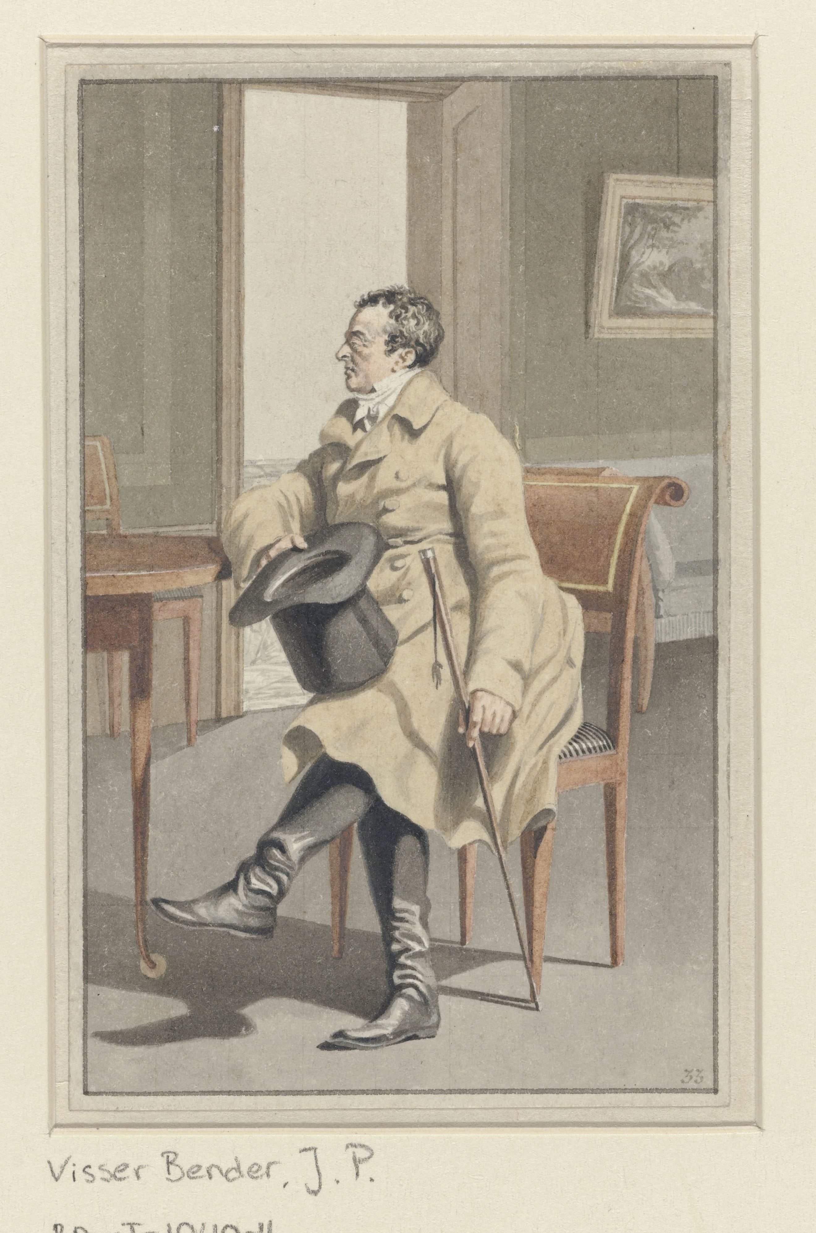 Portret van Pieter Bzn Barbiers