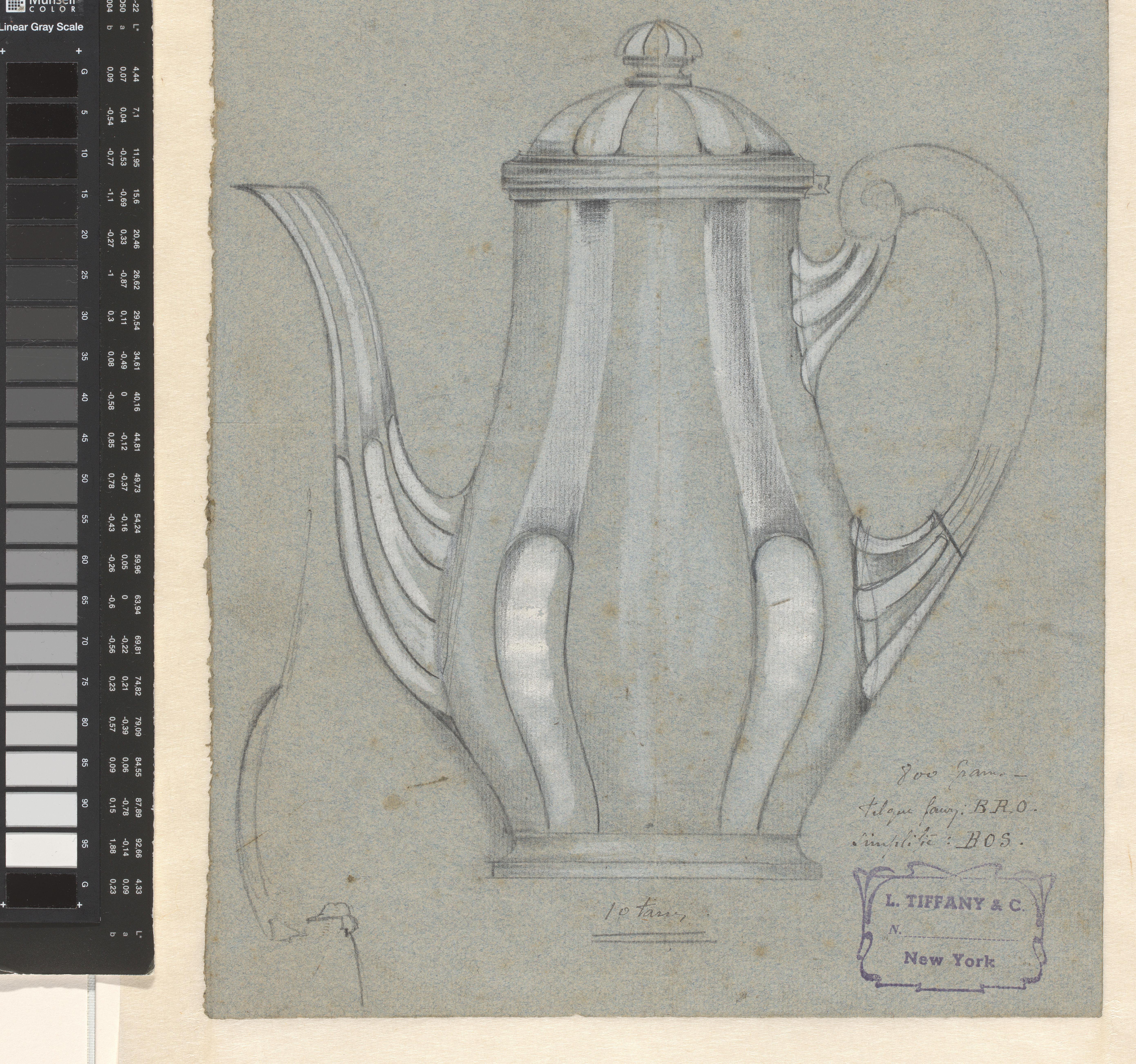 Ontwerp voor een koffiepot