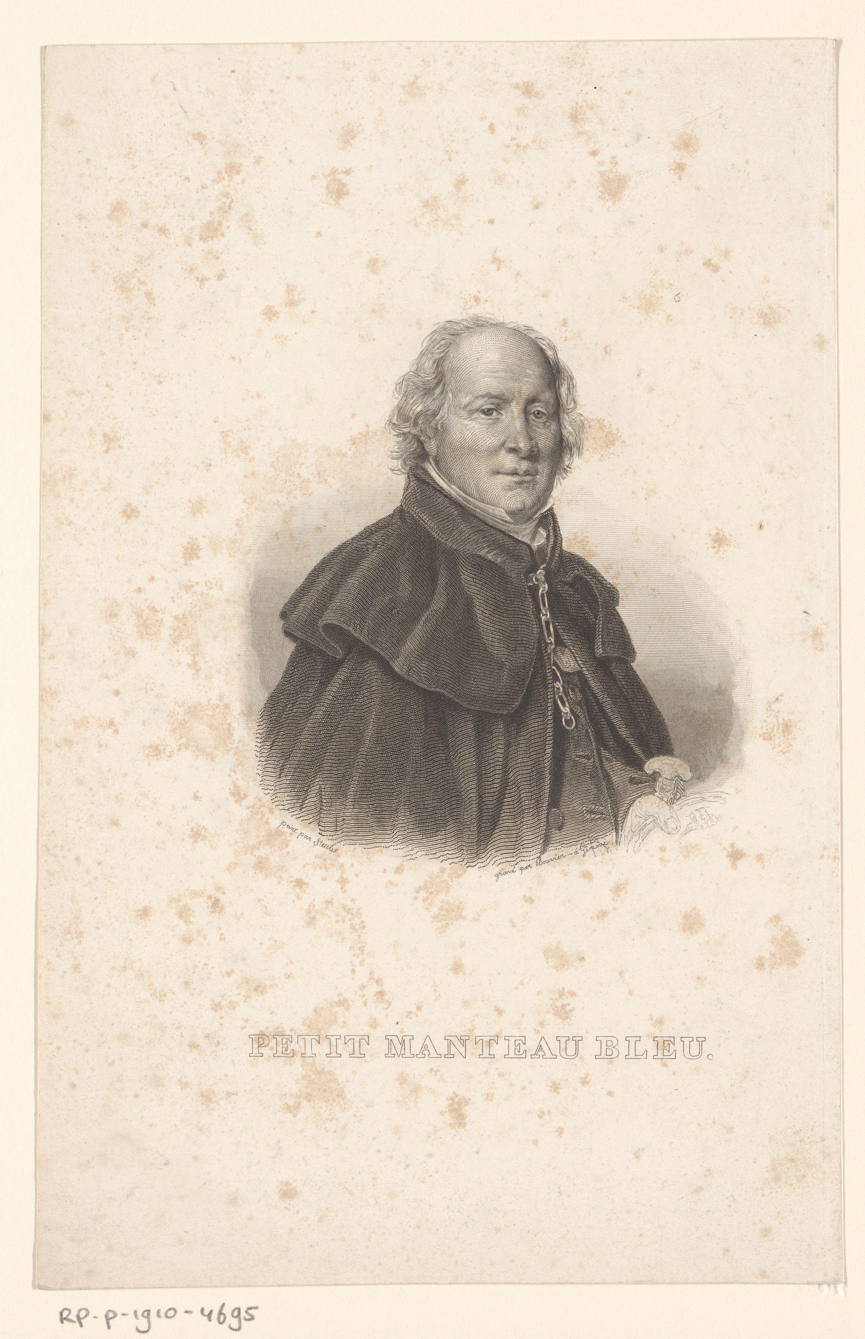 Portret van Edmé Champion
