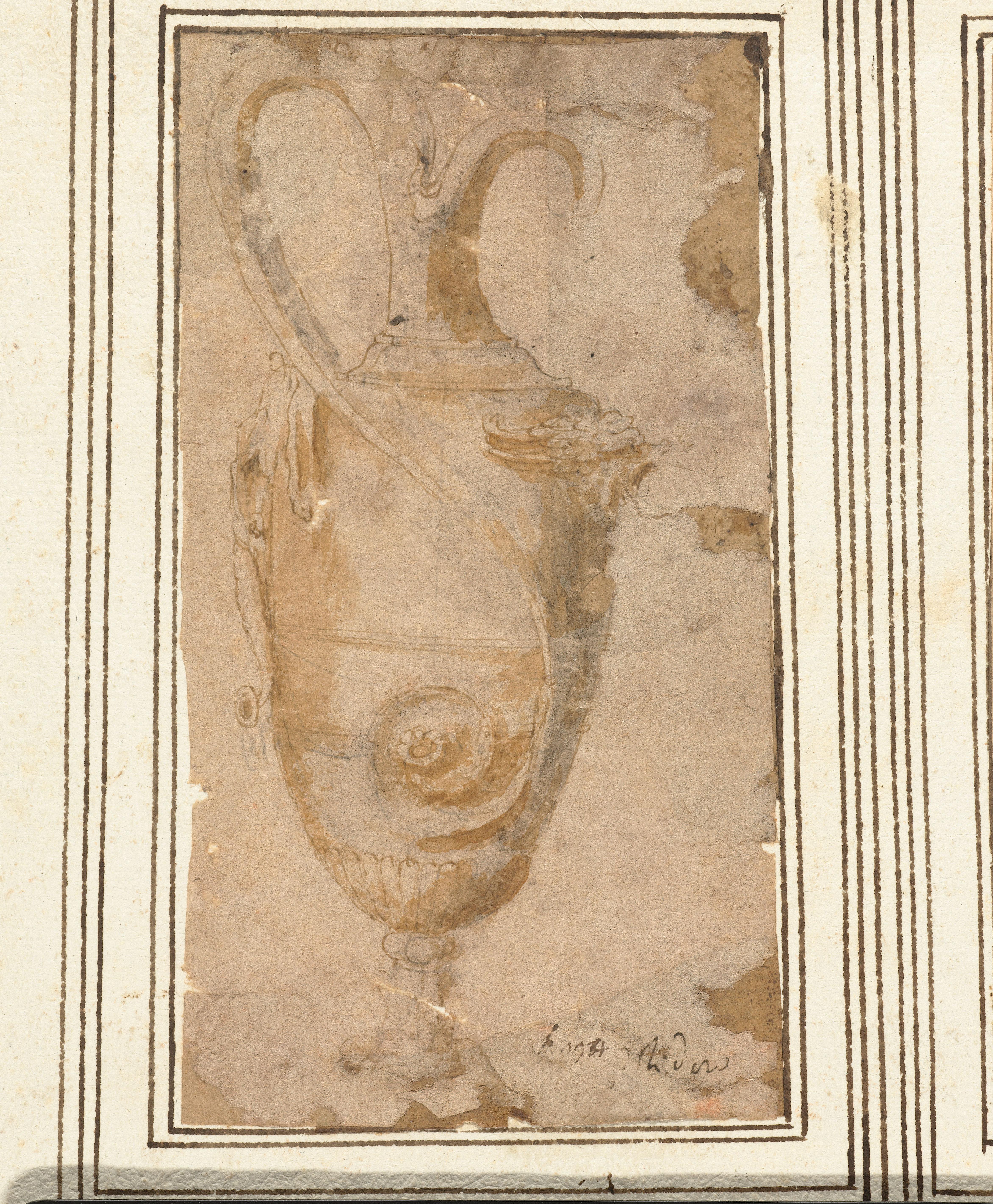 Siervaas met hengsel