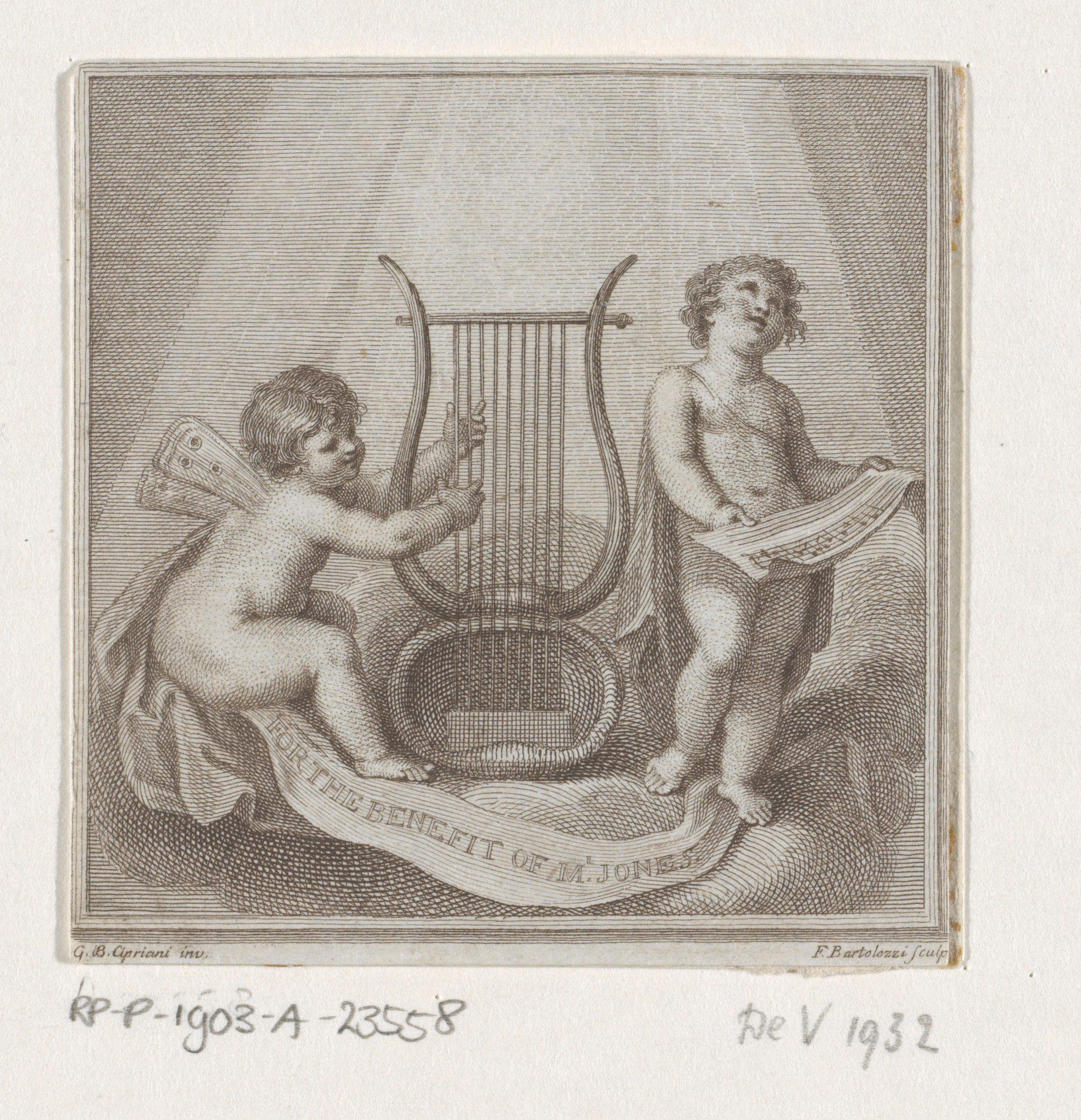Musicerende putti