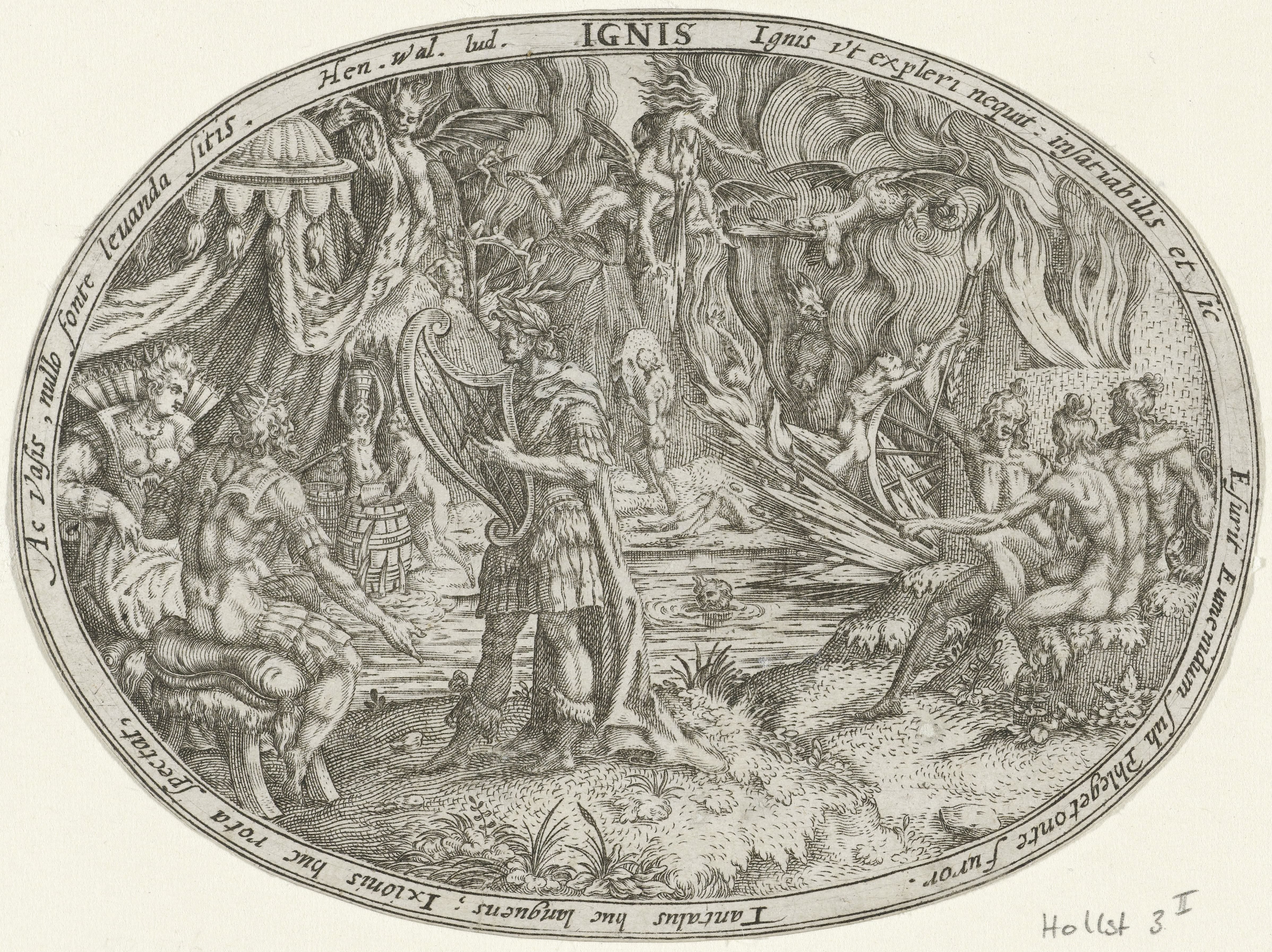Orpheus in de onderwereld: het element vuur