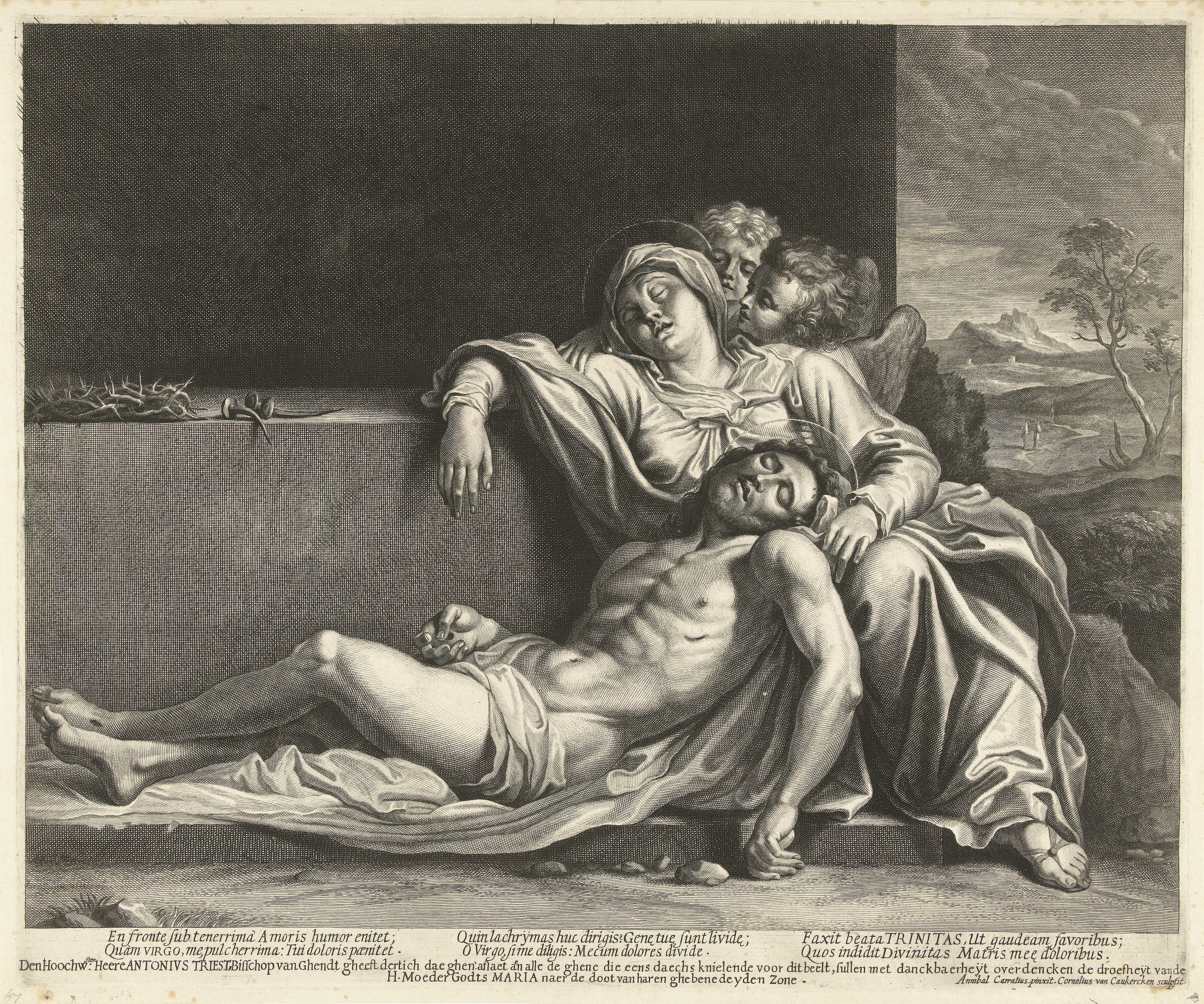 Maria met het lichaam van Christus
